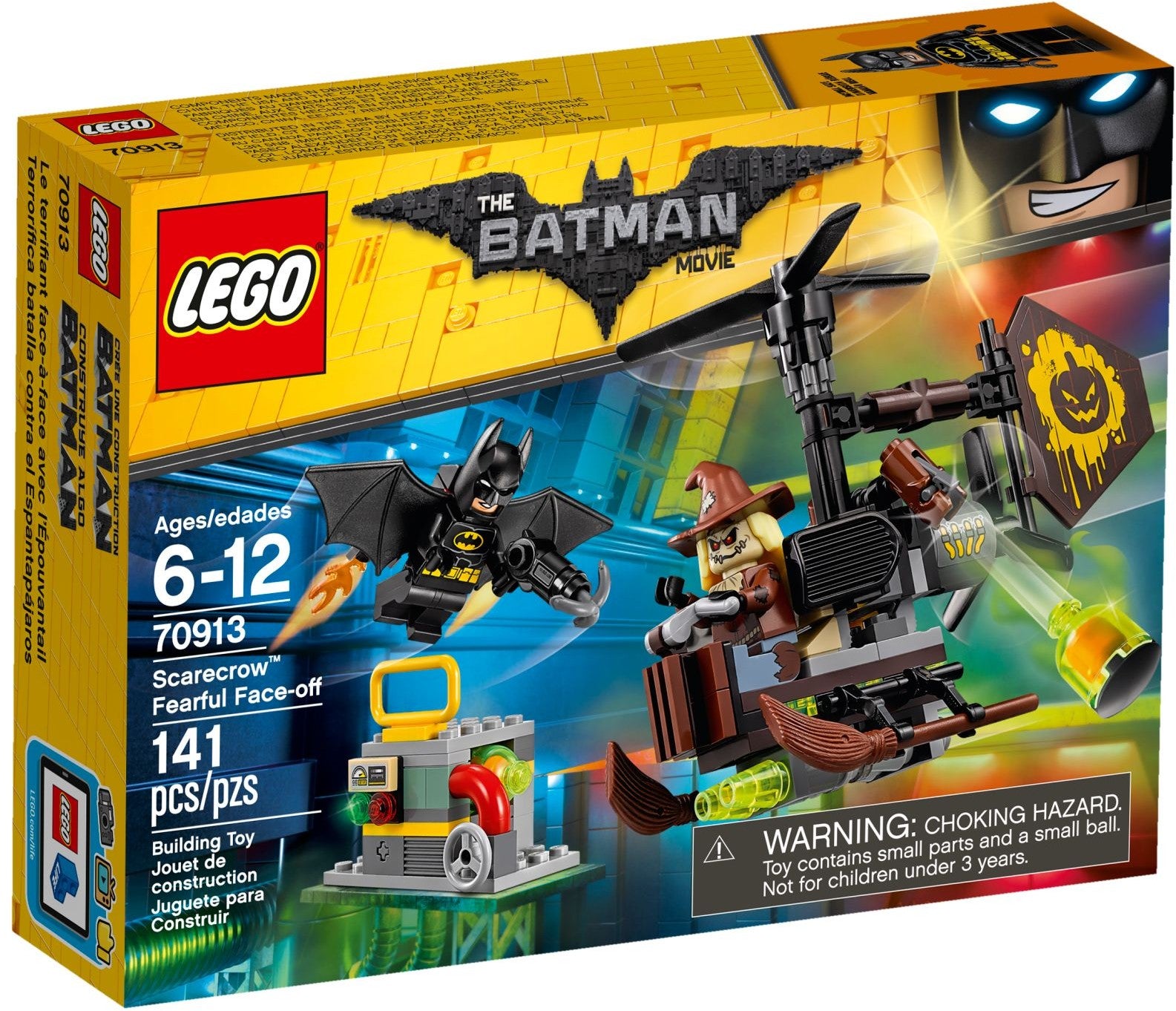 Scarecrow Fearful Face-off 70913 | The LEGO Batman Movie | LEGO – image 2