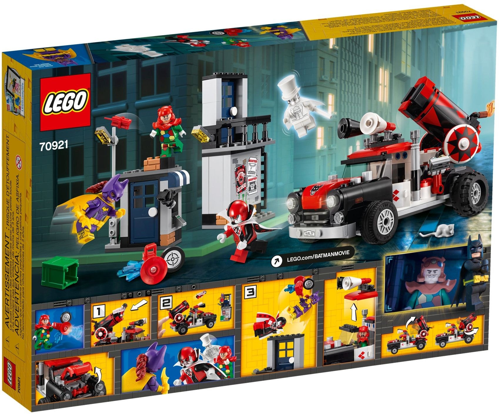 Harley Quinn Cannonball Attack 70921 | Marvel Super Heroes | LEGO