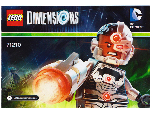 DC Comics Cyborg & Cyber Guard-Fun Pack 71210 | Dimension Team Pack | LEGO