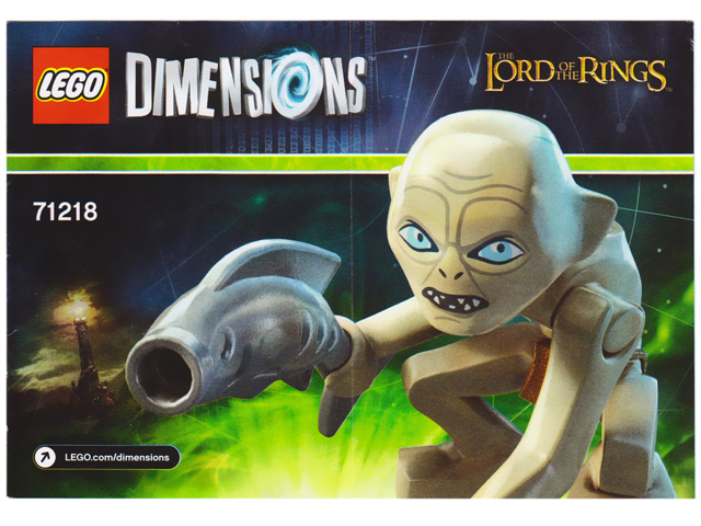 The Lord of the Rings-Gollum-Fun Pack 71218 | Dimension Team Pack | LEGO