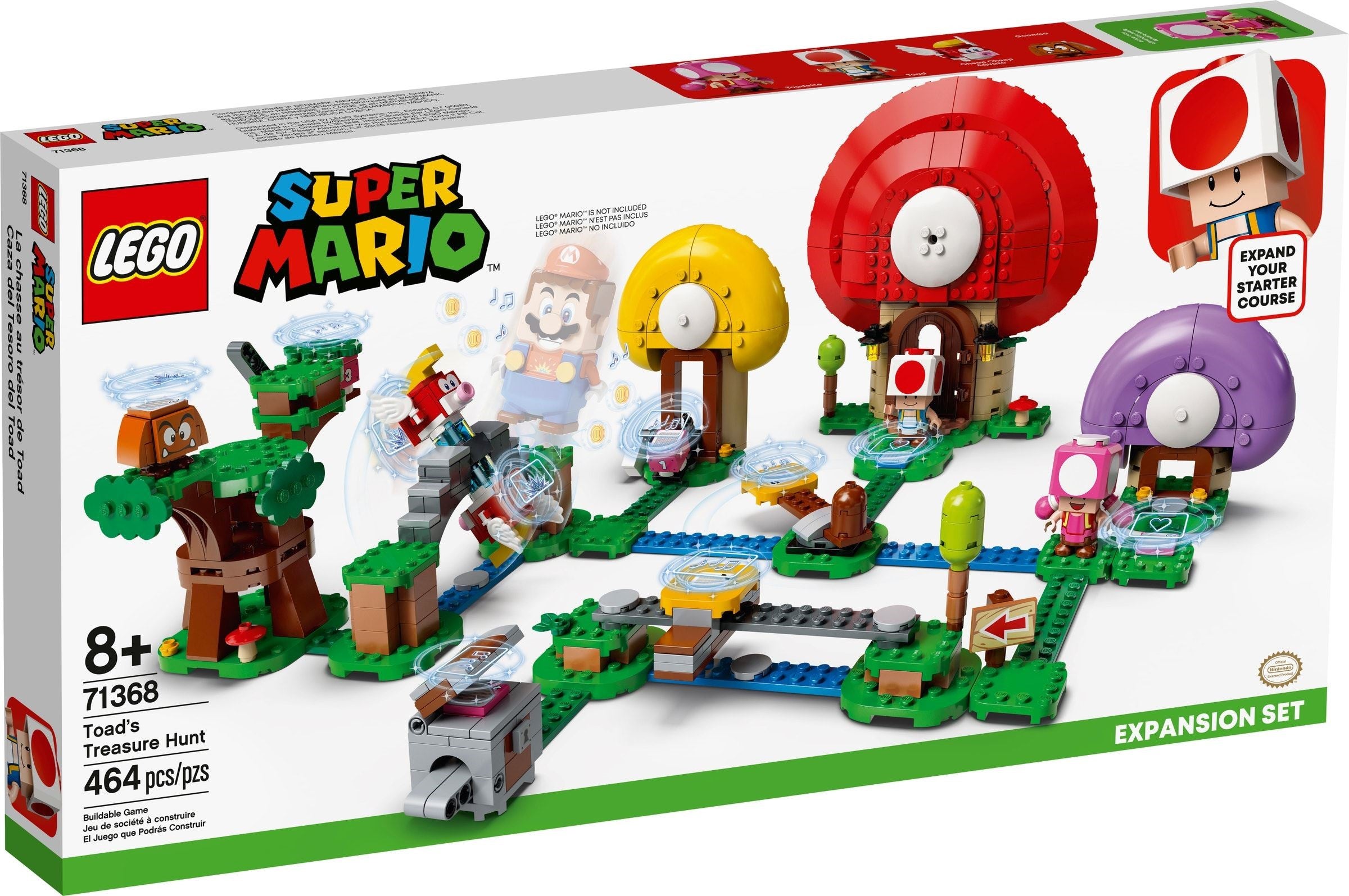 Toad's Treasure Hunt 71368 | Super Mario | LEGO – image 2
