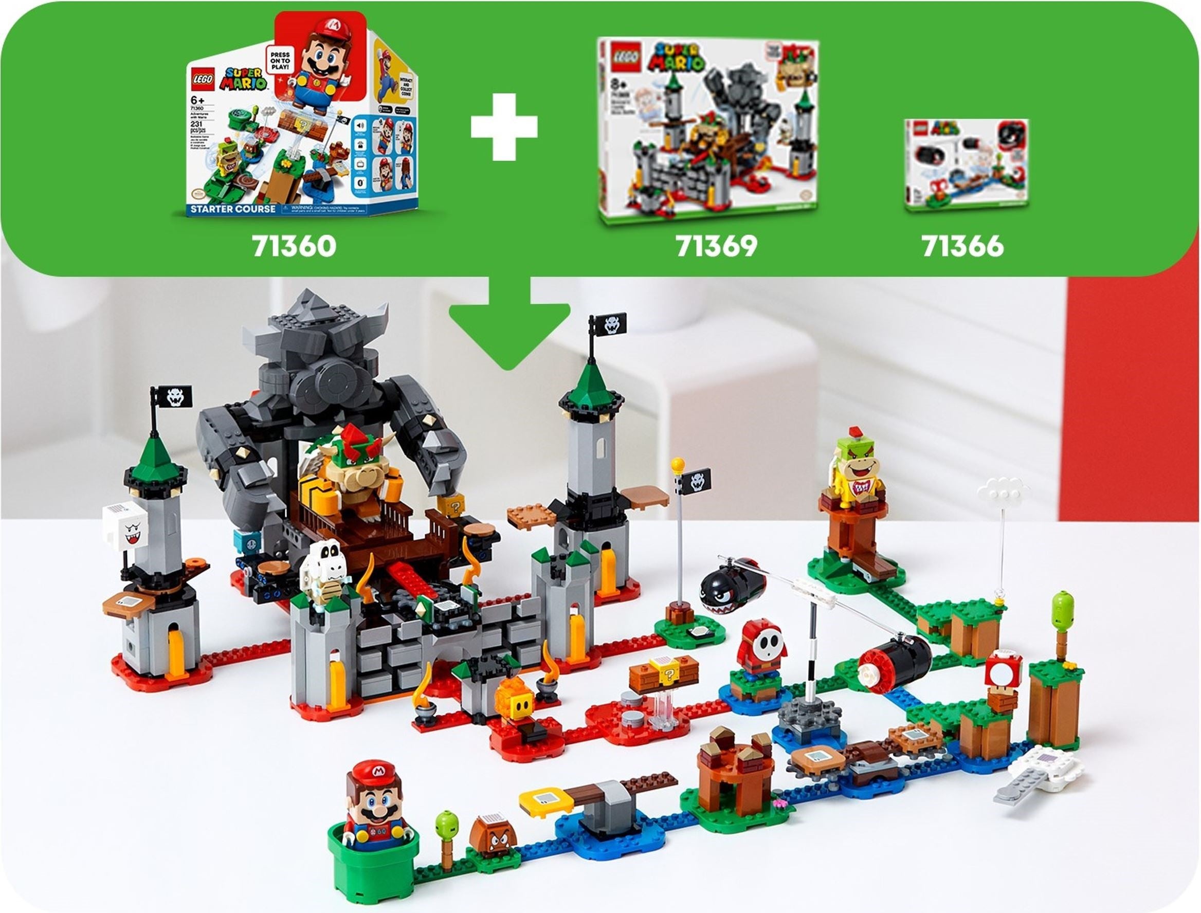 Bowser's Castle Boss Battle 71369 | Super Mario | LEGO – image 6