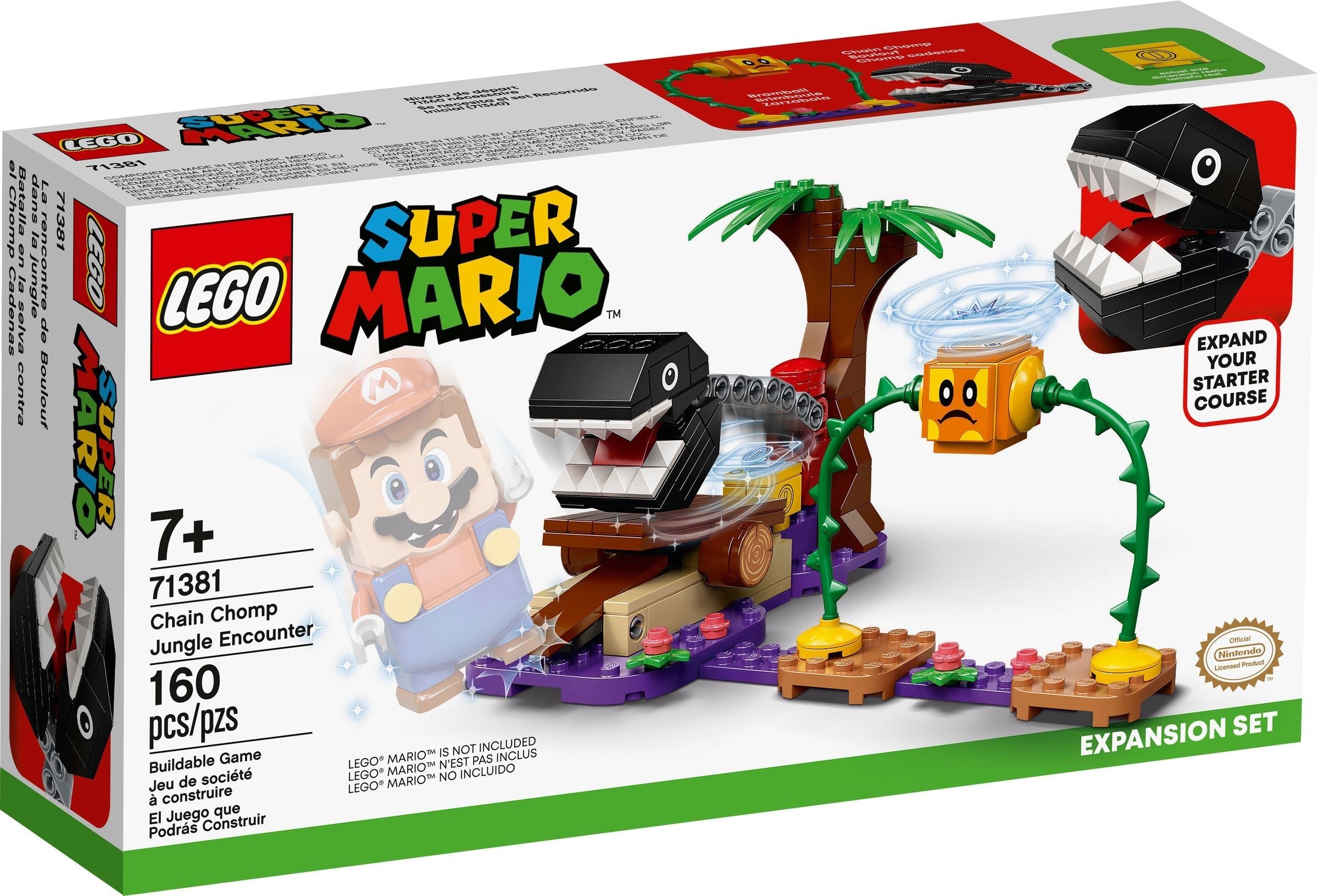 Chain Chomp Jungle Encounter 71381 | Super Mario | LEGO – image 2