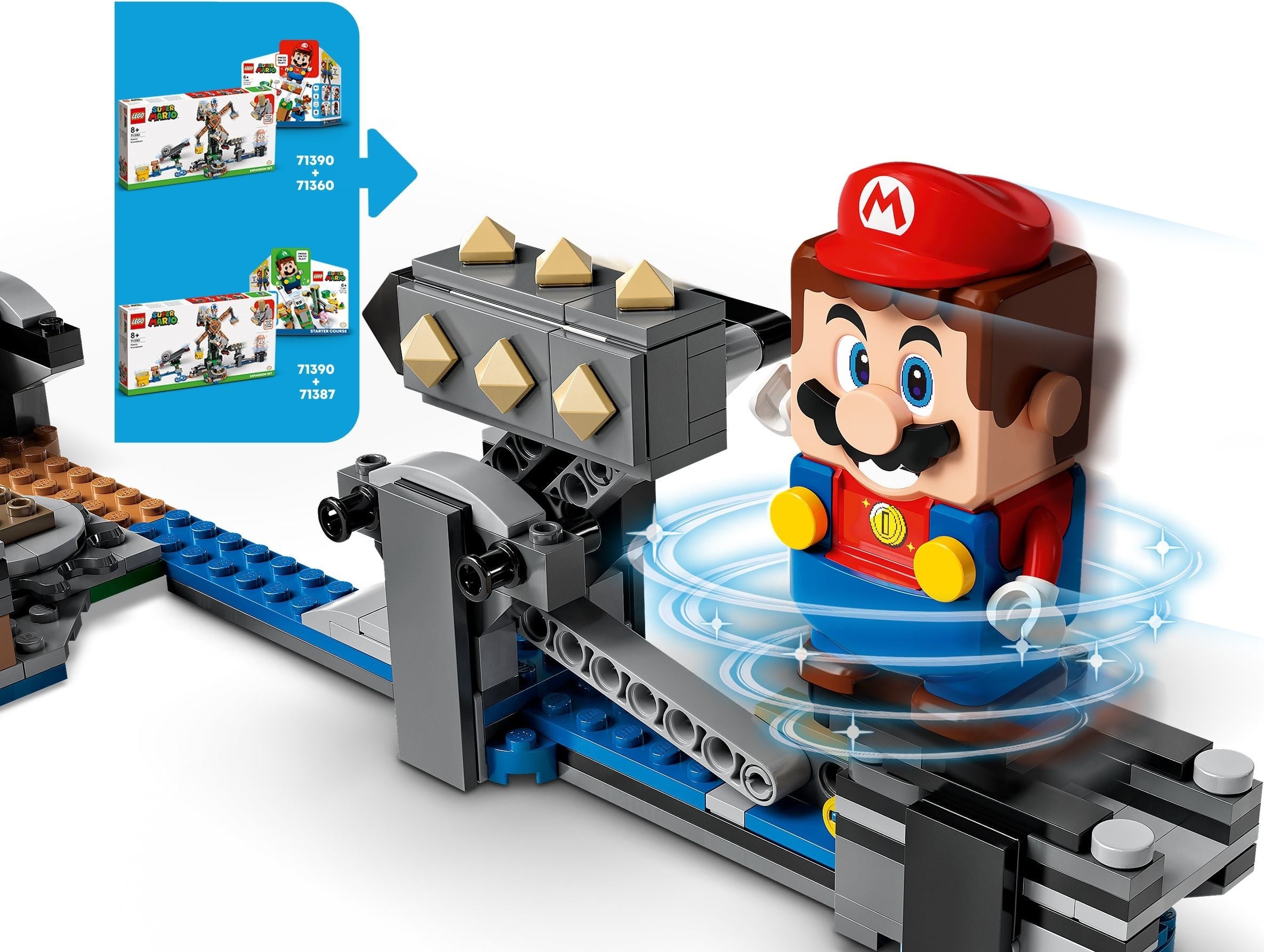 Reznor Knockdown 71390 | Super Mario | LEGO – image 9