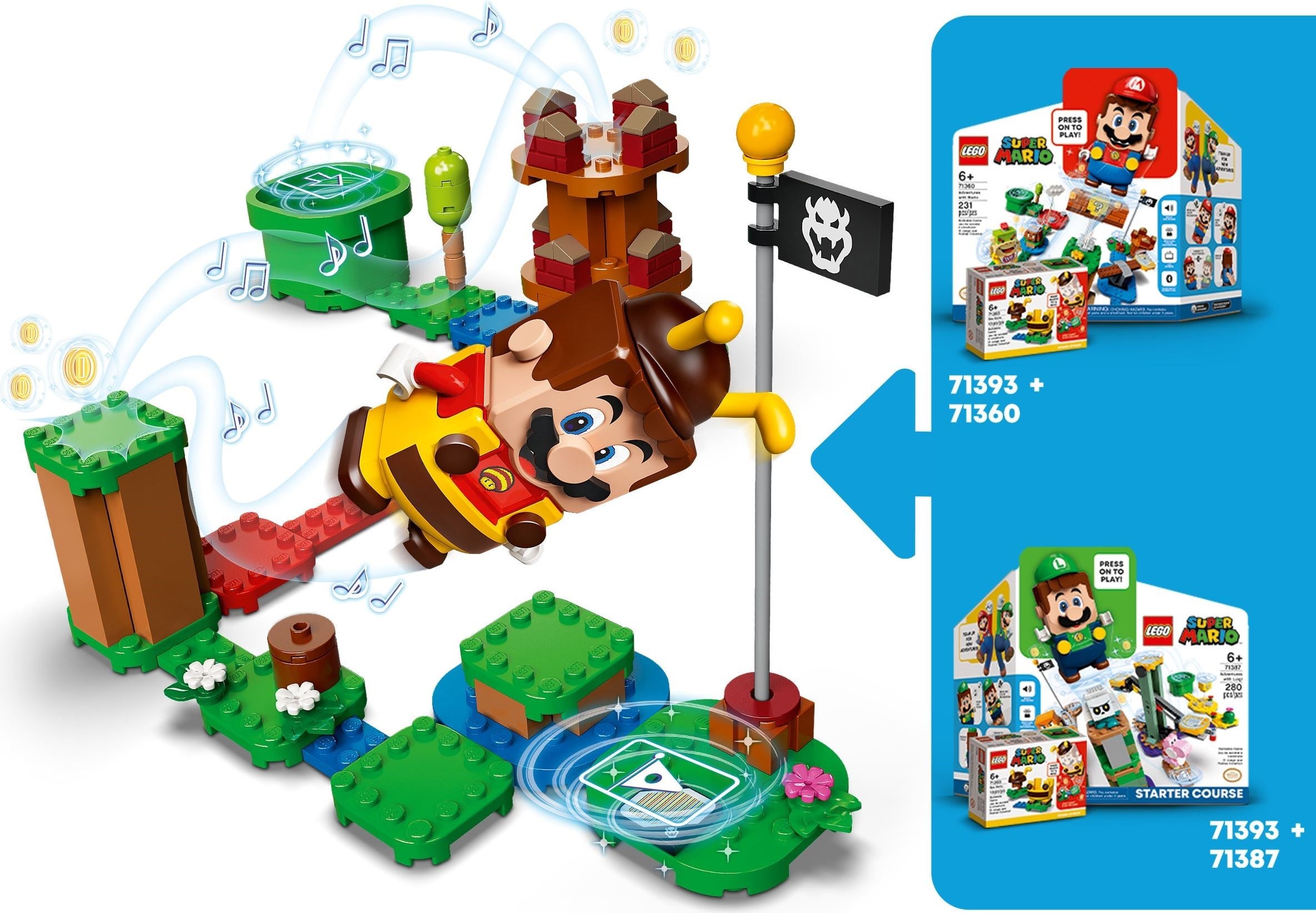 Bee Mario Power-Up Pack 71393 | Super Mario | LEGO – image 5