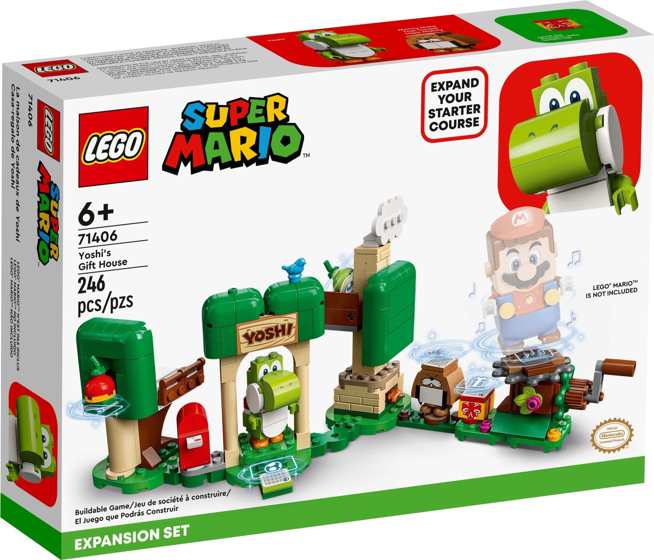 Yoshi's Gift House 71406 | Super Mario | LEGO – image 2