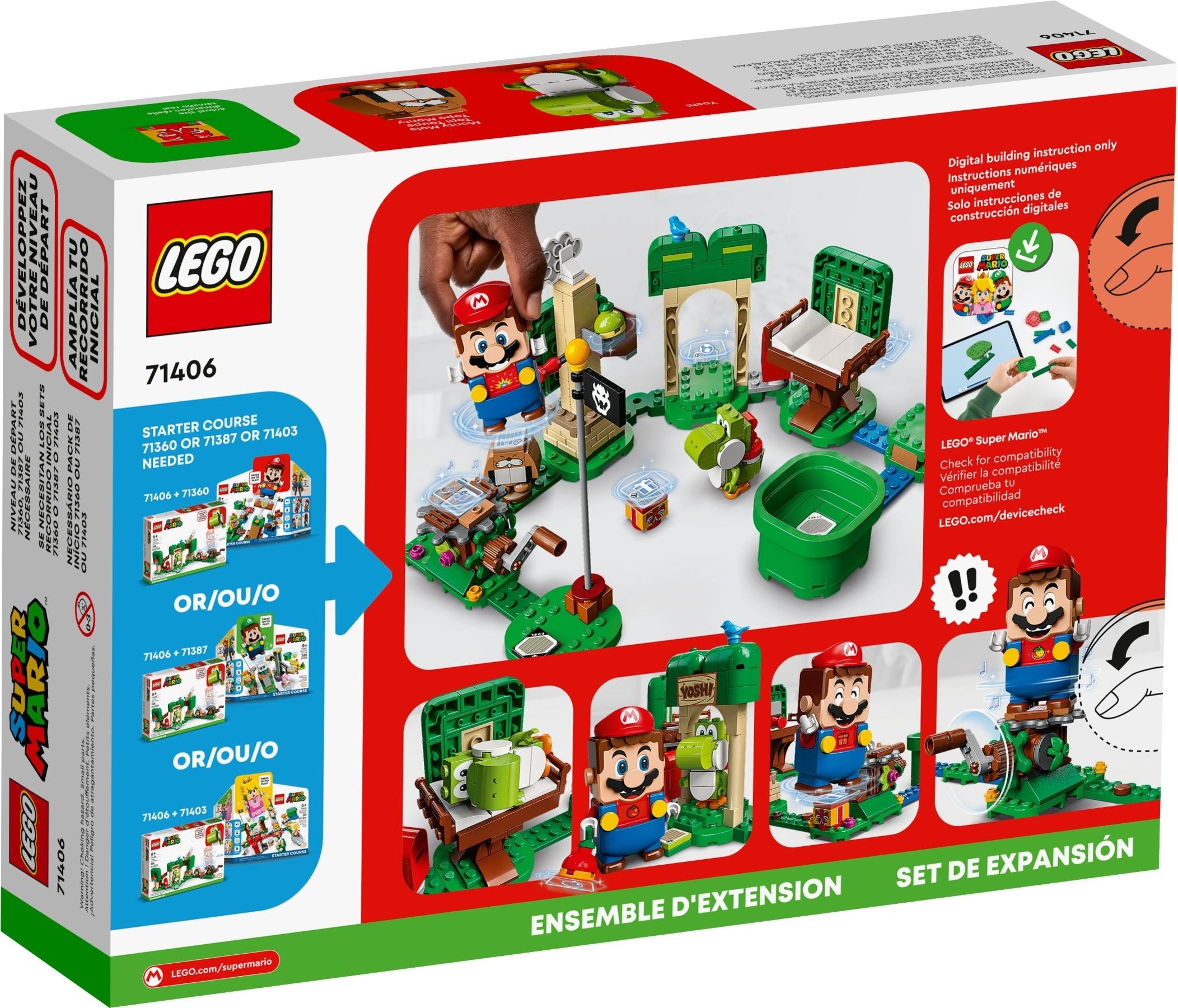 Yoshi's Gift House 71406 | Super Mario | LEGO – image 5