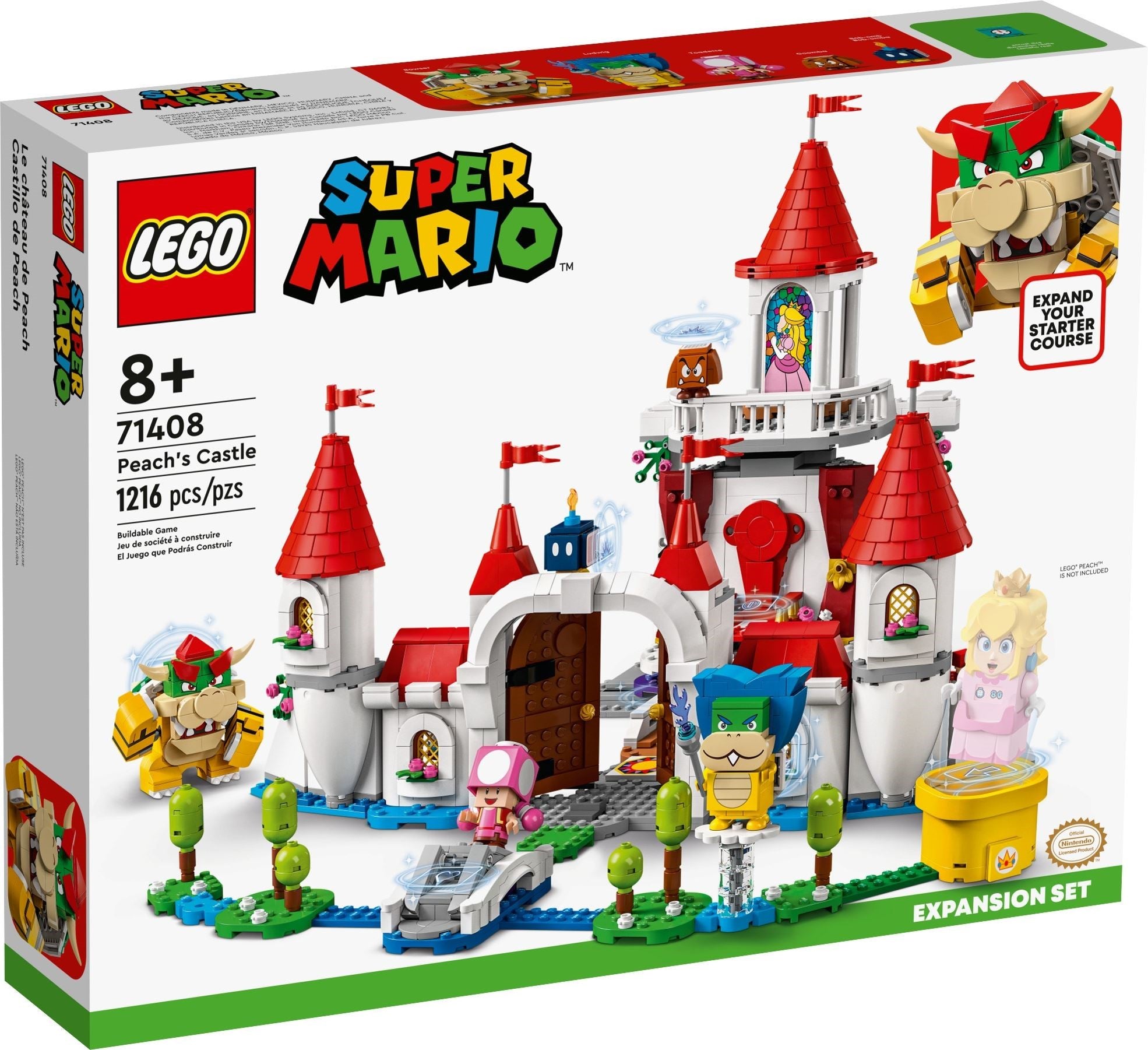 Peach's Castle 71408 | Super Mario | LEGO – image 2