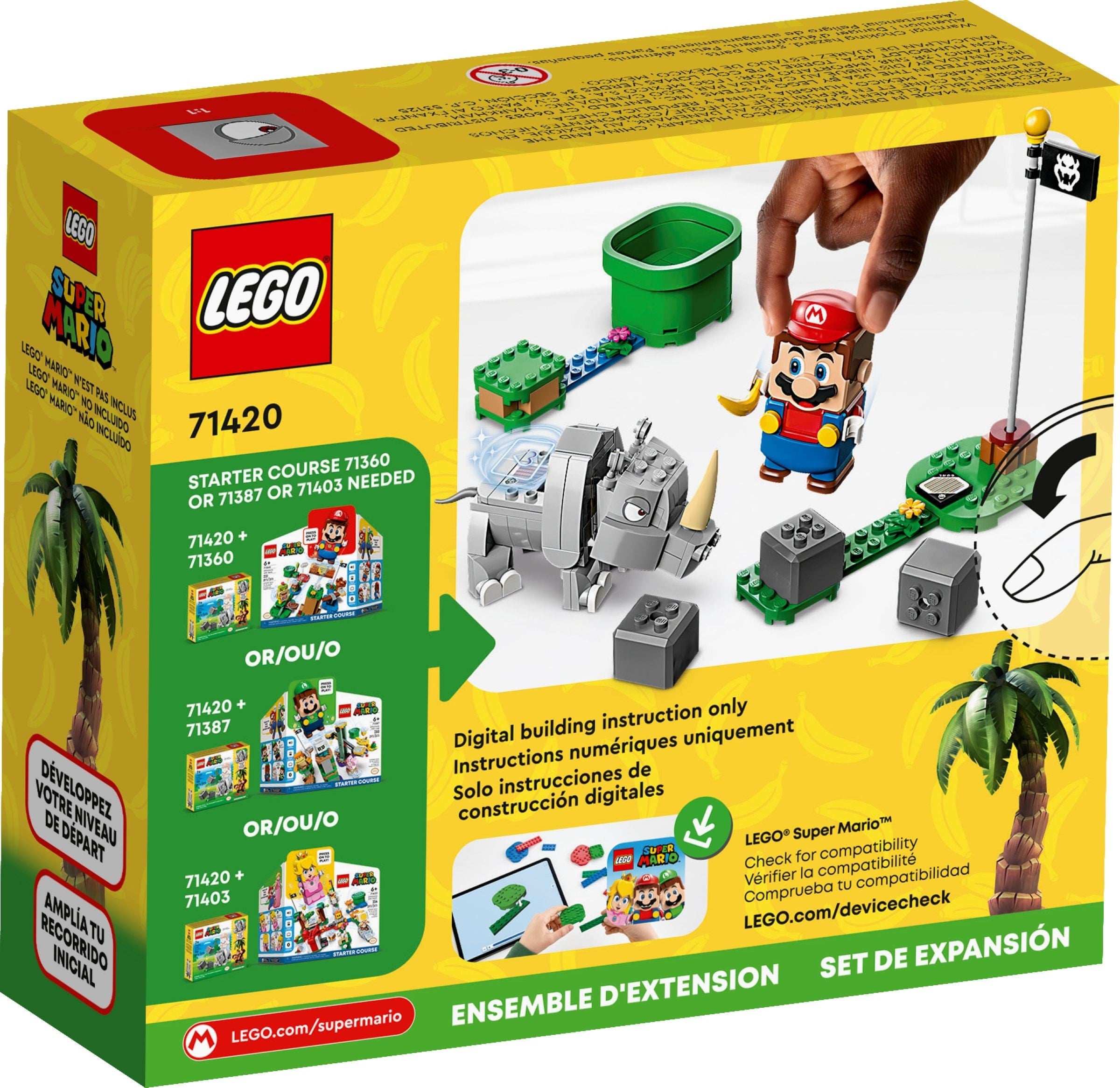 Rambi the Rhino 71420 | Super Mario | LEGO – image 3