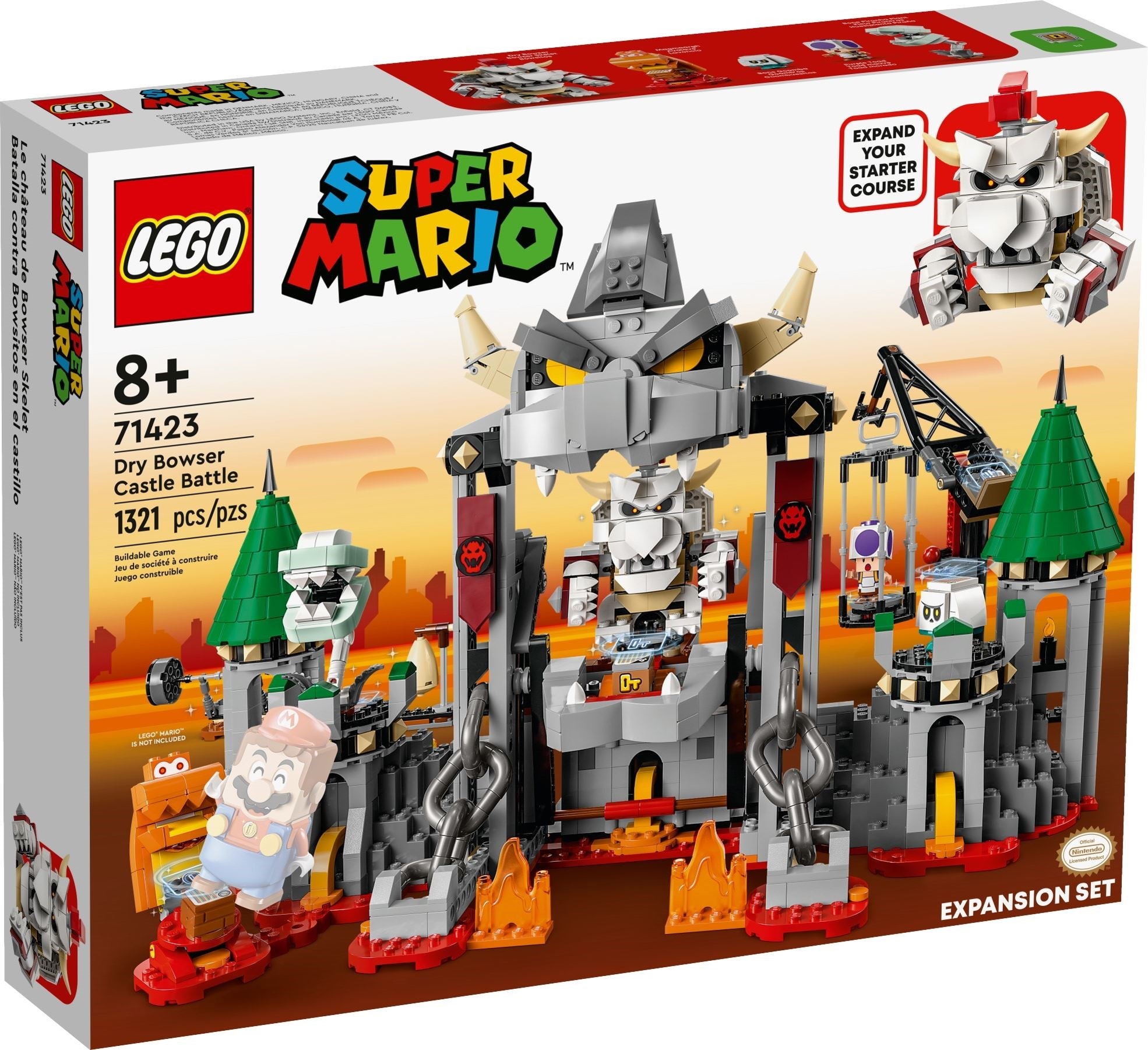 Dry Bowser Castle Battle 71423 | Super Mario | LEGO – image 4