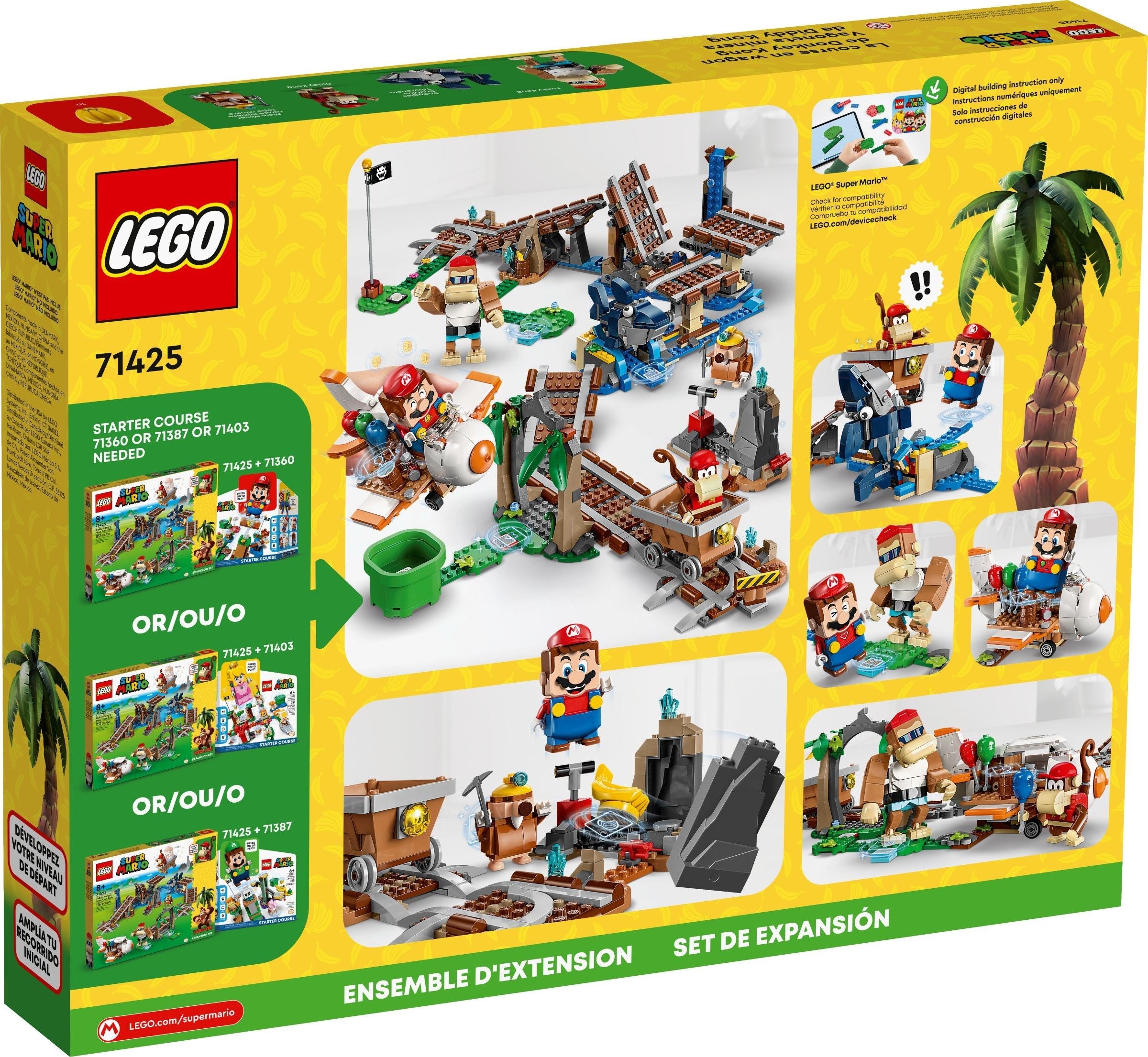 Diddy Kong's Mine Cart Ride 71425 | Super Mario | LEGO – image 3