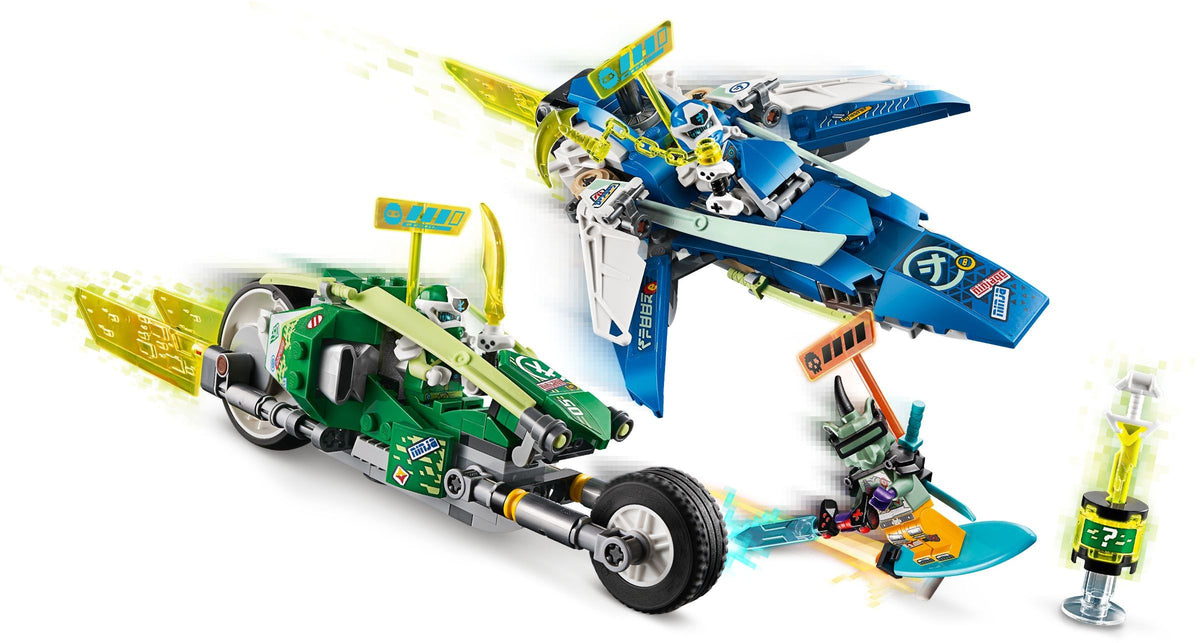 Jay and Lloyd's Velocity Racers 71709 | Ninjago | LEGO (image 3)