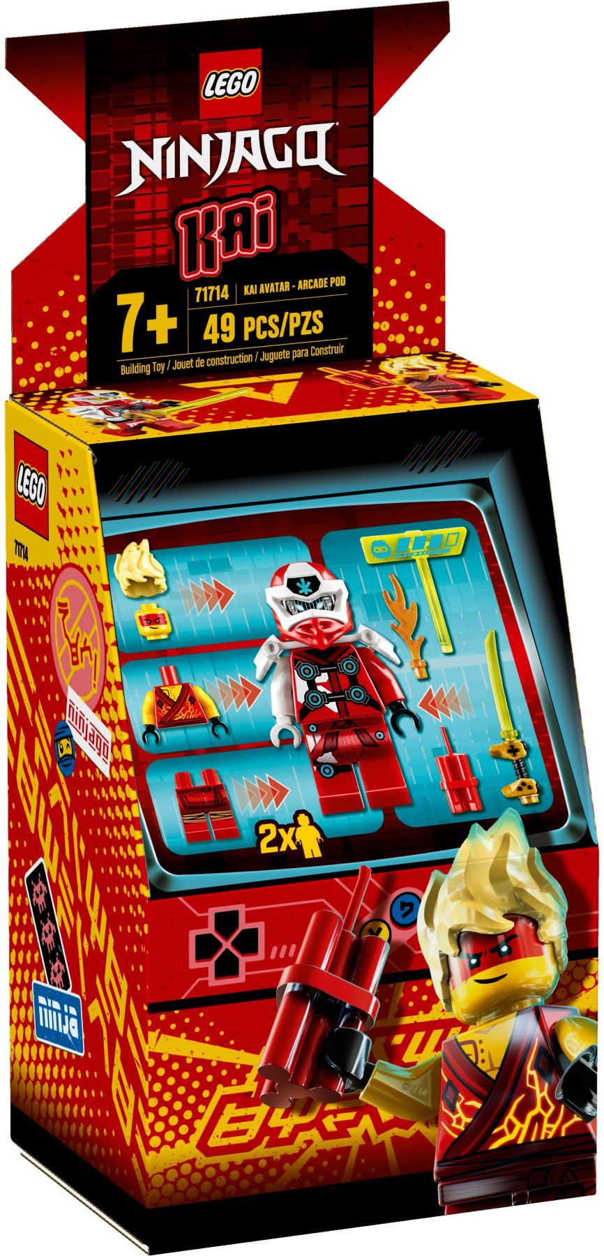 Kai Avatar - Arcade Pod 71714 | Ninjago | LEGO (image 2)