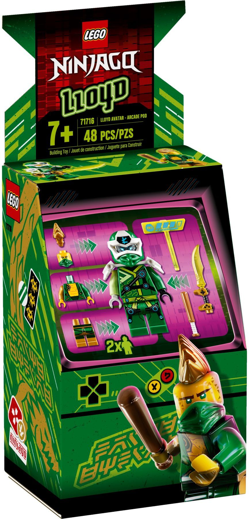Lloyd Avatar - Arcade Pod 71716 | Ninjago | LEGO – image 2