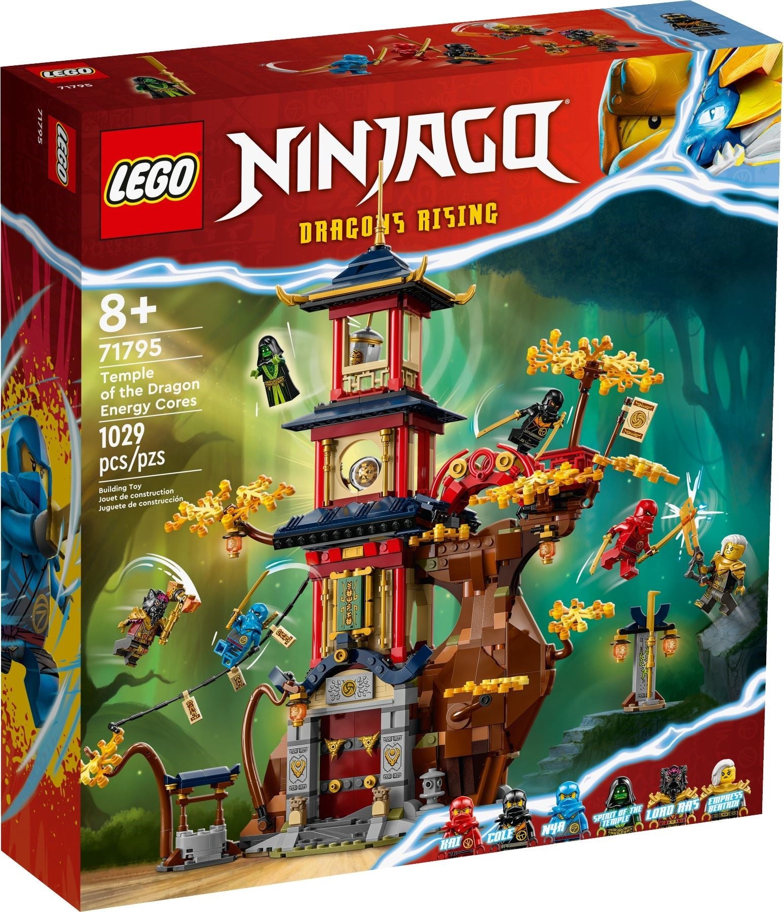 Temple of the Dragon Energy Cores 71795 | Ninjago | LEGO