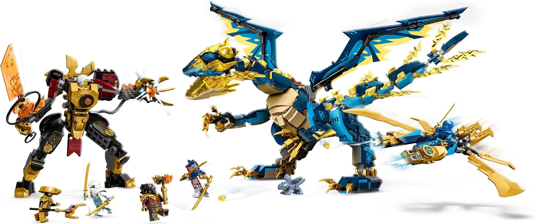 Elemental Dragon vs. The Empress Mech 71796 | Ninjago | LEGO – image 3