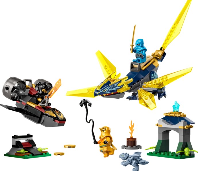 Nya and Arin's Baby Dragon Battle 71798 | Ninjago | LEGO