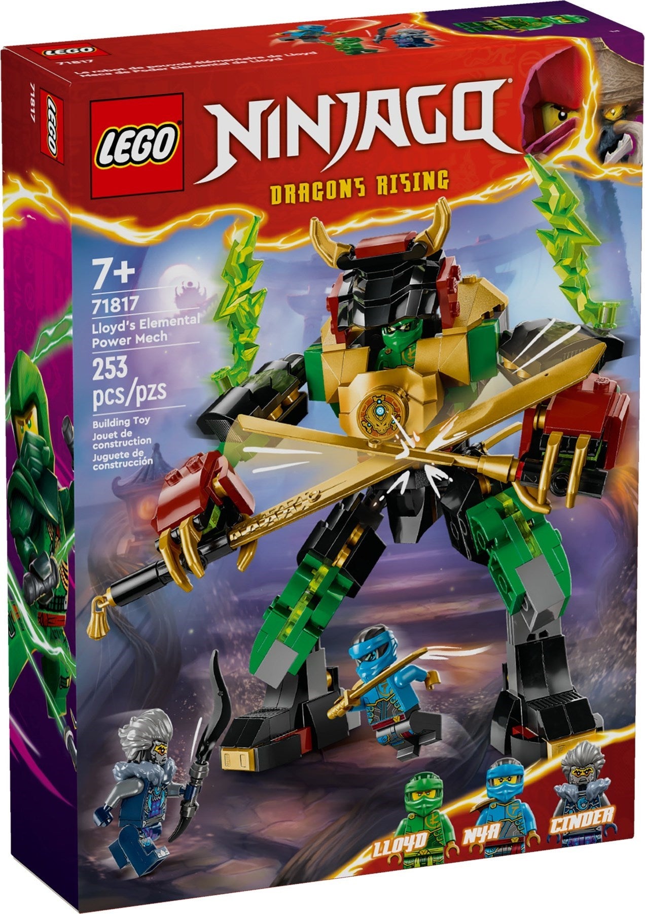 Lloyd's Elemental Power Mech 71817 | Ninjago | LEGO – image 2