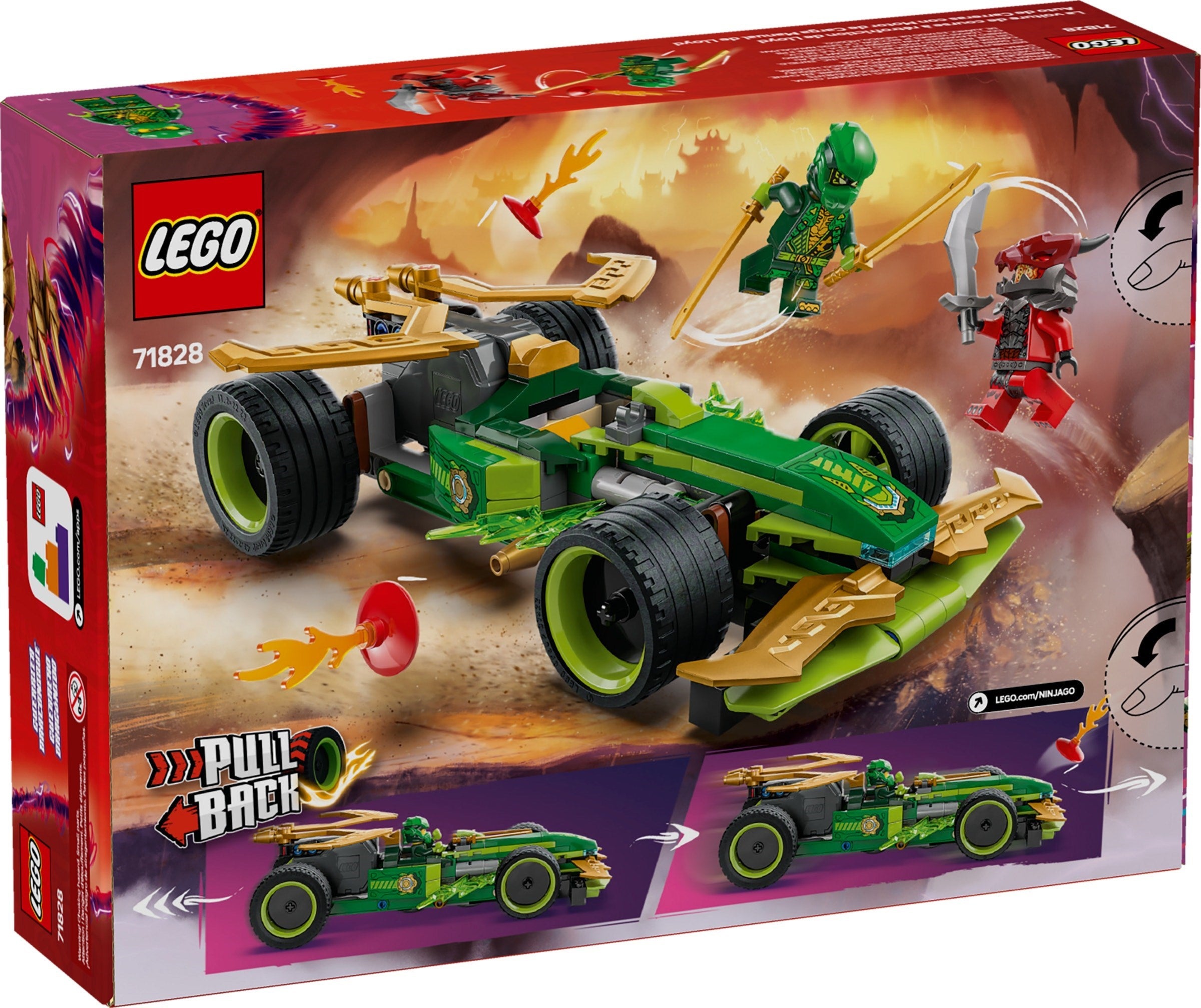 Lloyd's Pull-Back Race Car 71828 | Ninjago | LEGO – image 2