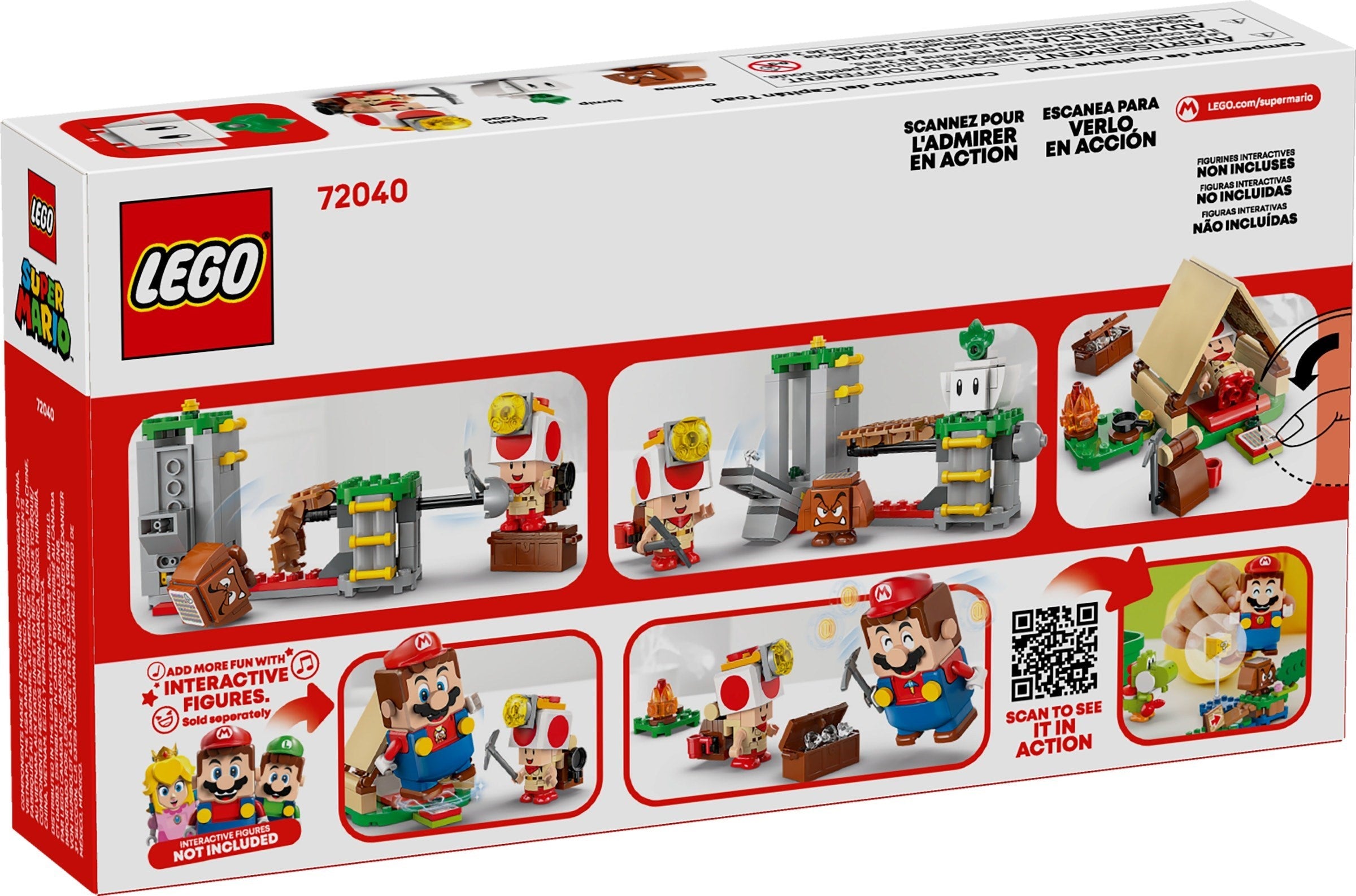 Captain Toad's Camp 72040 | Super Mario New Release | LEGO