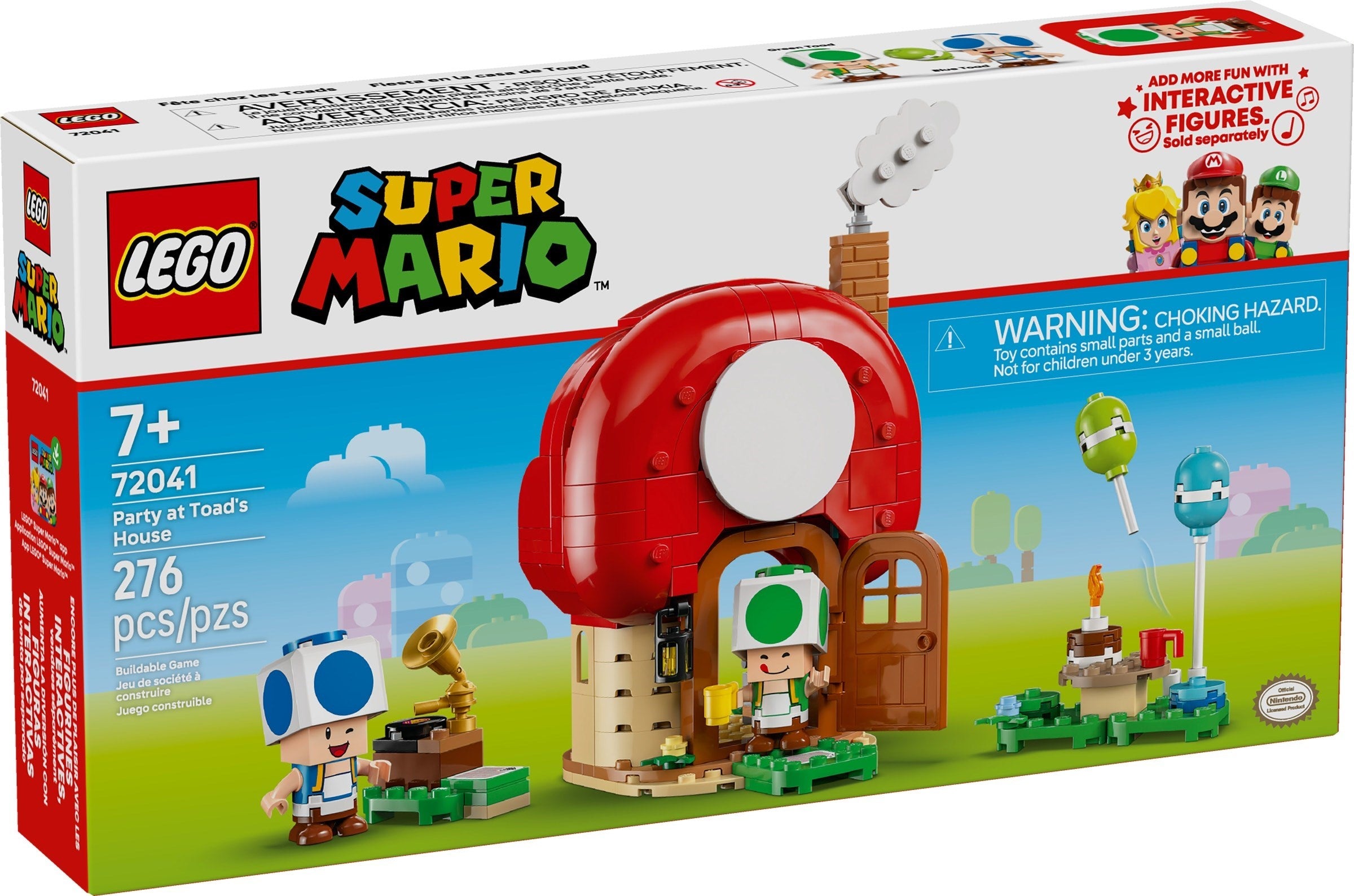 Party at Toad's House 72041 | Super Mario New Release | LEGO