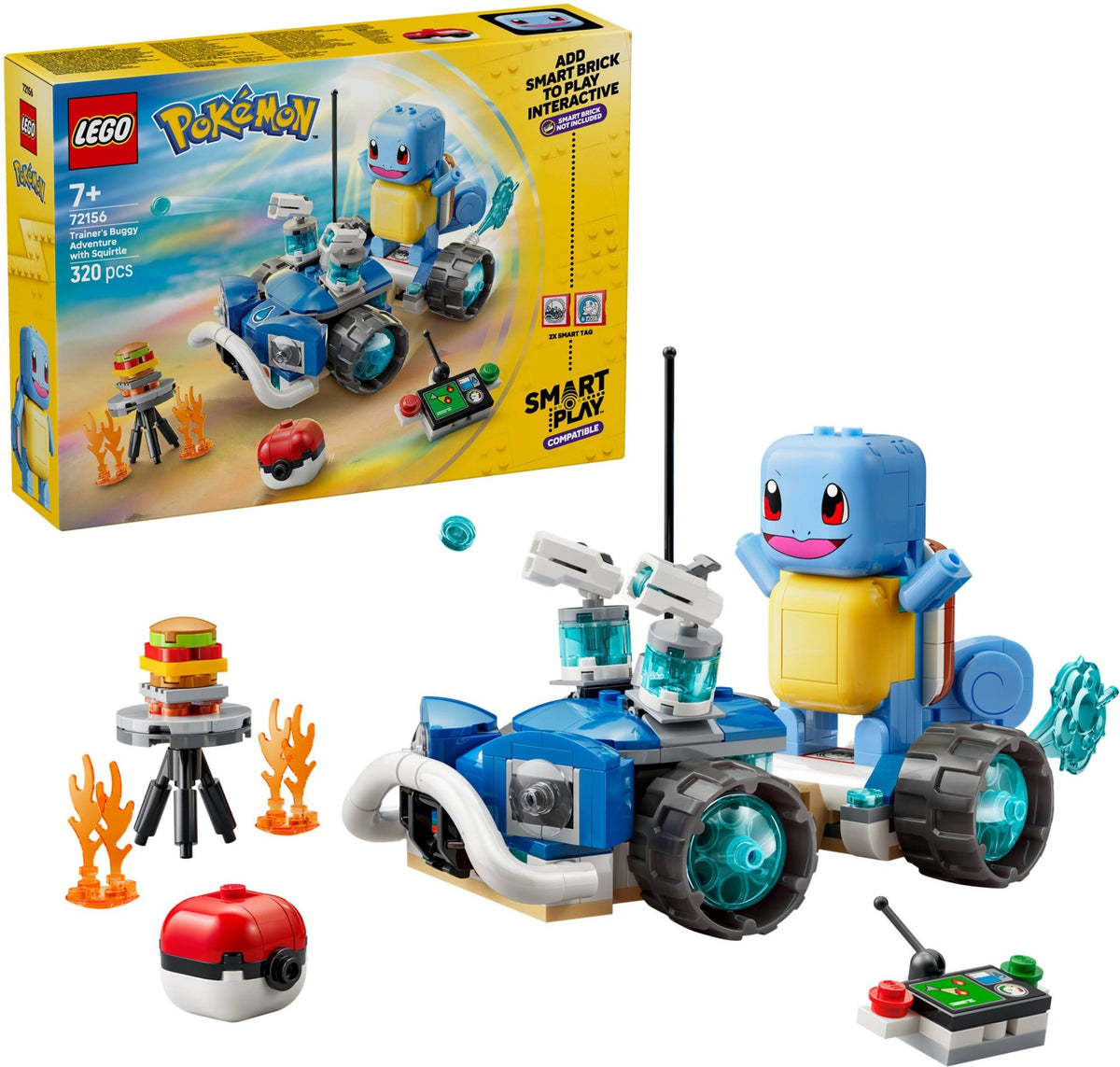 Trainer's Buggy Adventure with Squirtle 72156 | Pokémon | LEGO (image 4)
