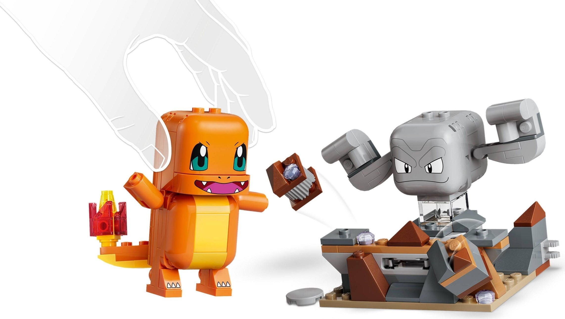 Charmander and Geodude's Cavern Clash 72157 | Pokémon | LEGO (image 14)