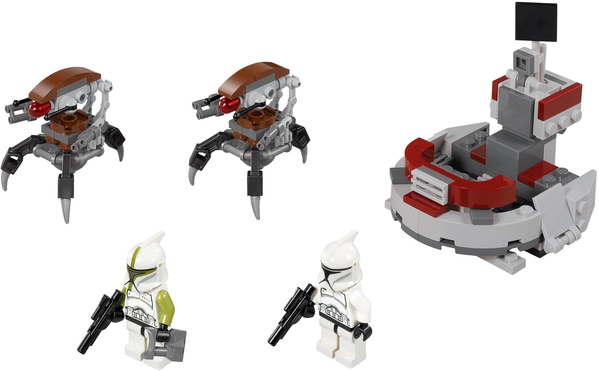 Clone Troopers vs. Droidekas 75000 | Star Wars | LEGO (image 6)