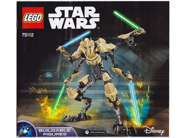 General Grievous Buildable Figure 75112 | Star Wars | LEGO
