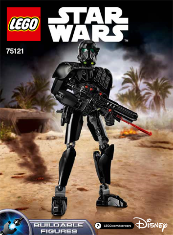 Imperial Death Trooper Buildable Figure 75121 | Star Wars | LEGO