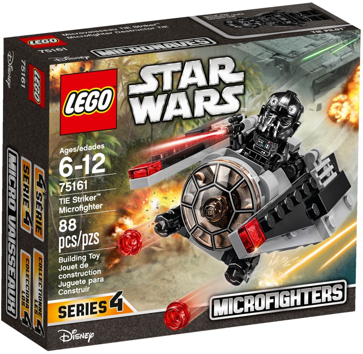 TIE Striker Microfighter 75161 | Star Wars | LEGO – image 2