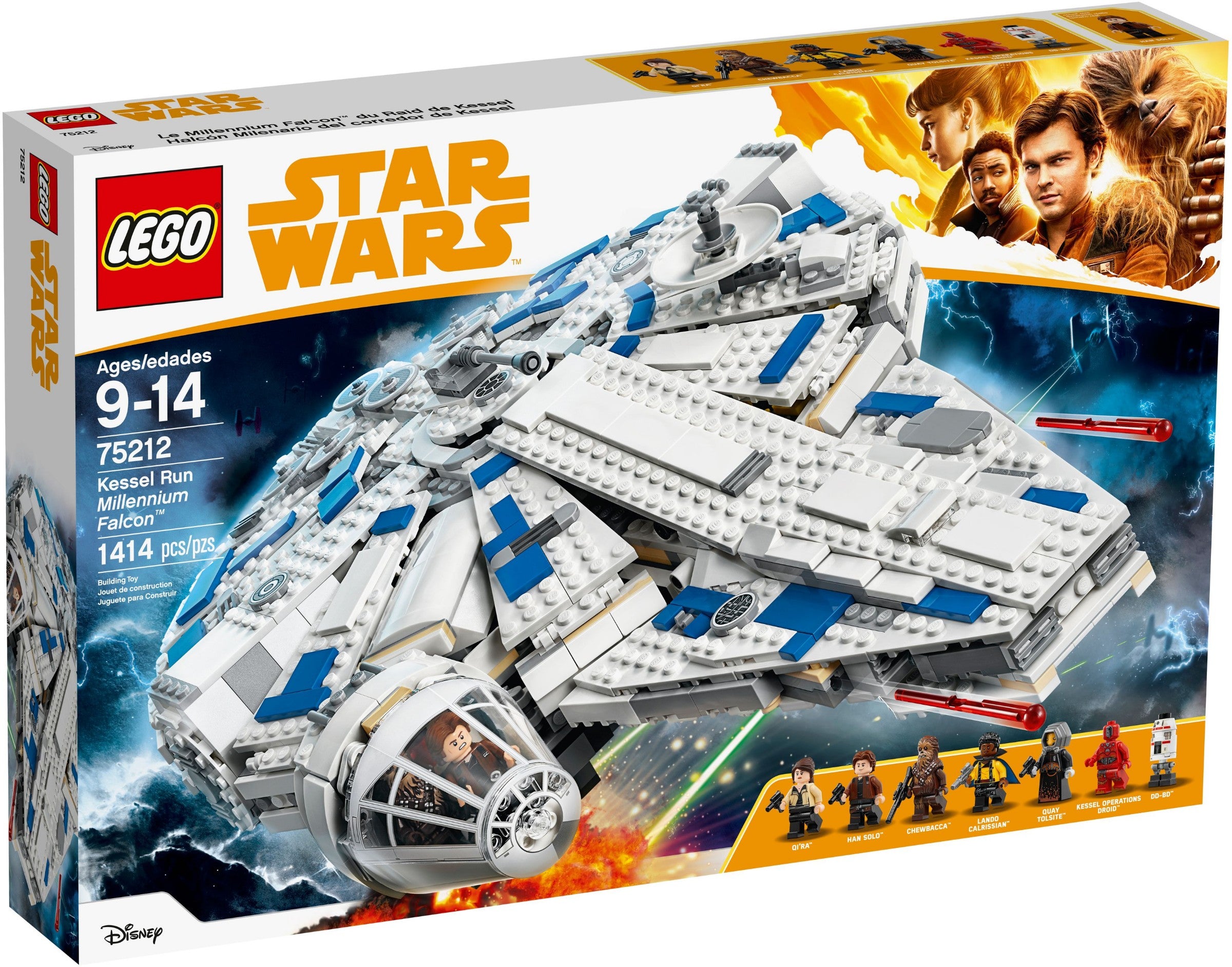 Kessel Run Millennium Falcon 75212 | Star Wars | LEGO