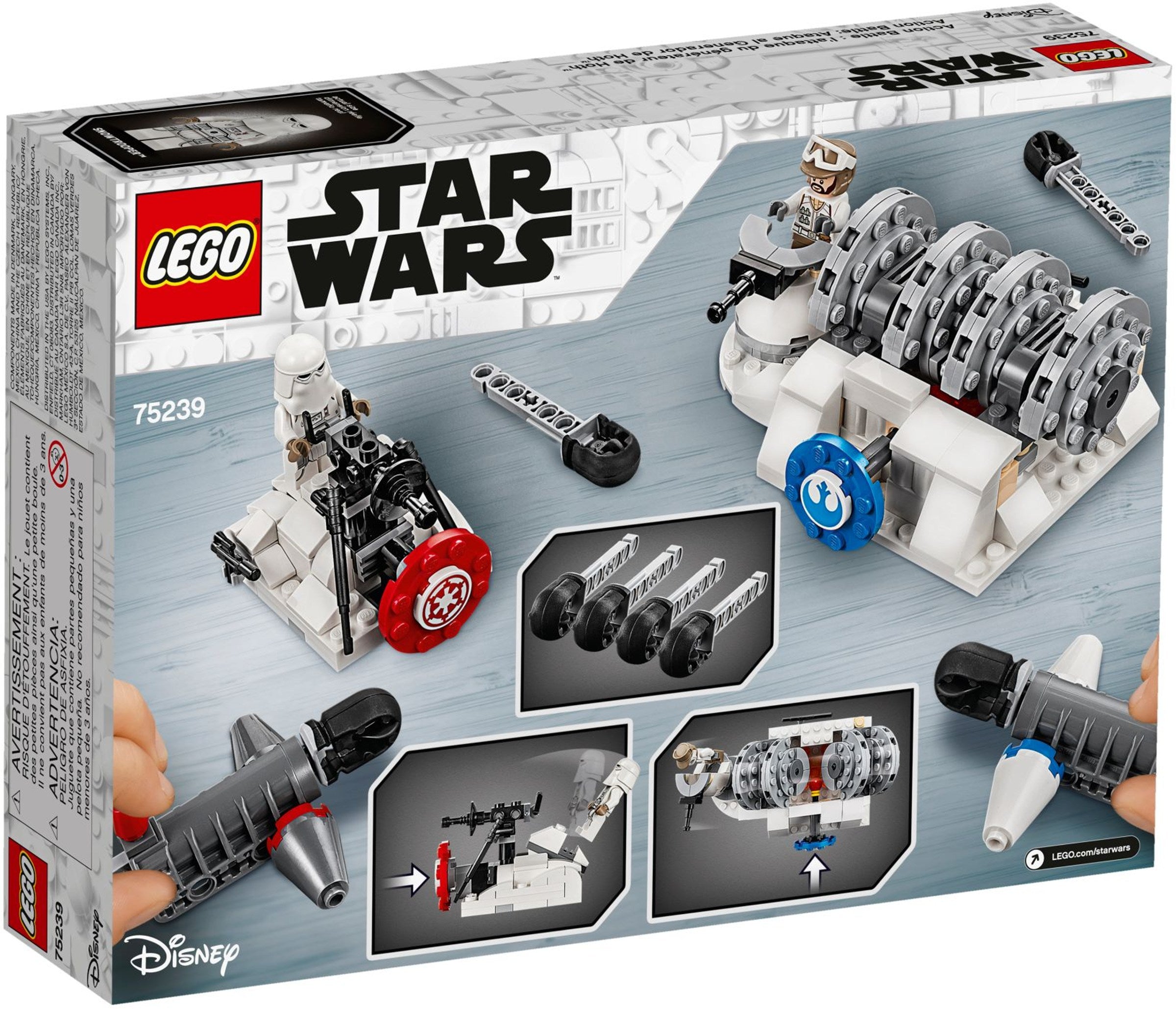 Action Battle Hoth Generator Attack 75239 | Star Wars | LEGO