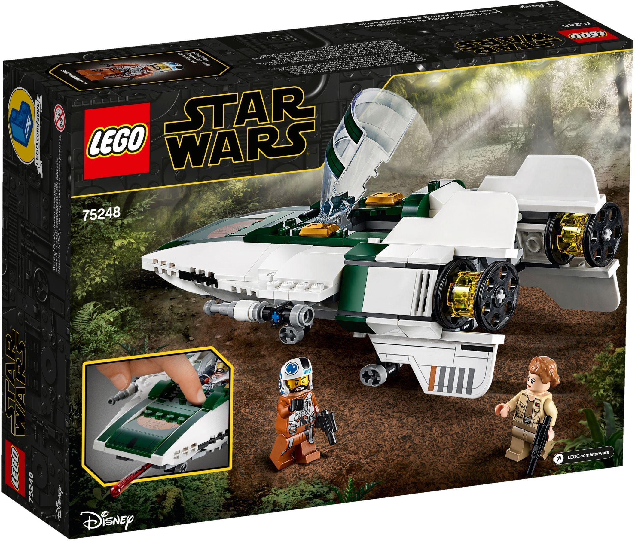 Resistance A-wing Starfighter 75248 | Star Wars | LEGO – image 5