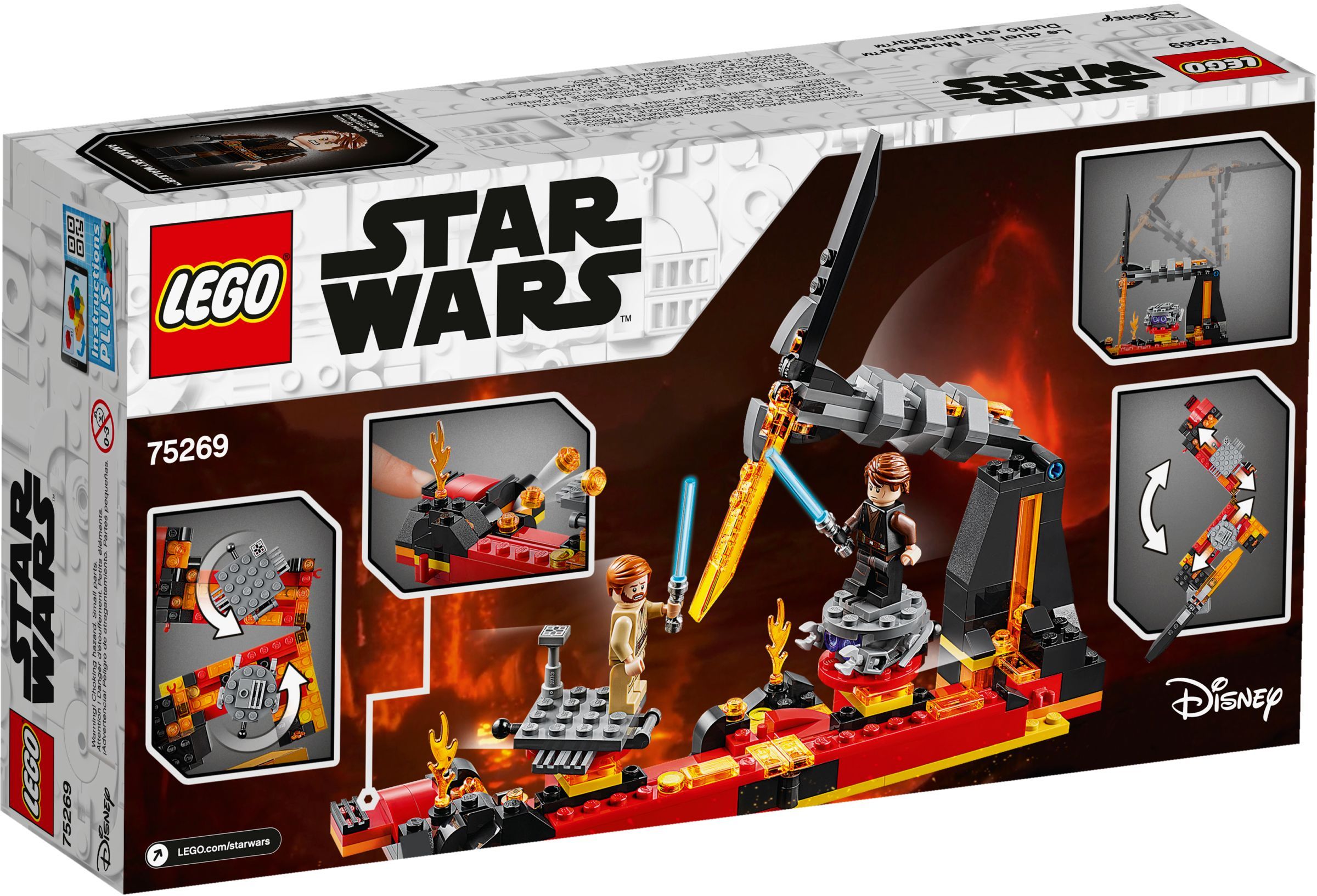 Duel on Mustafar 75269 | Star Wars | LEGO