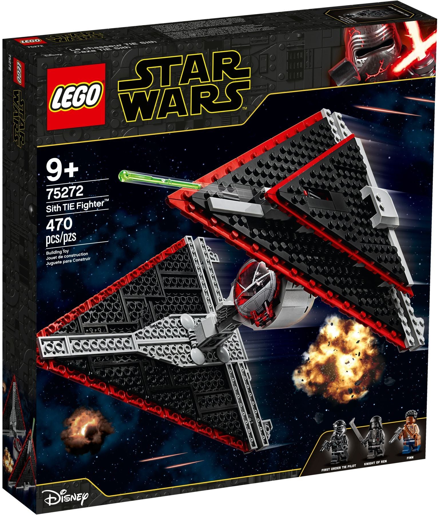 Sith TIE Fighter 75272 | Star Wars | LEGO - My Store