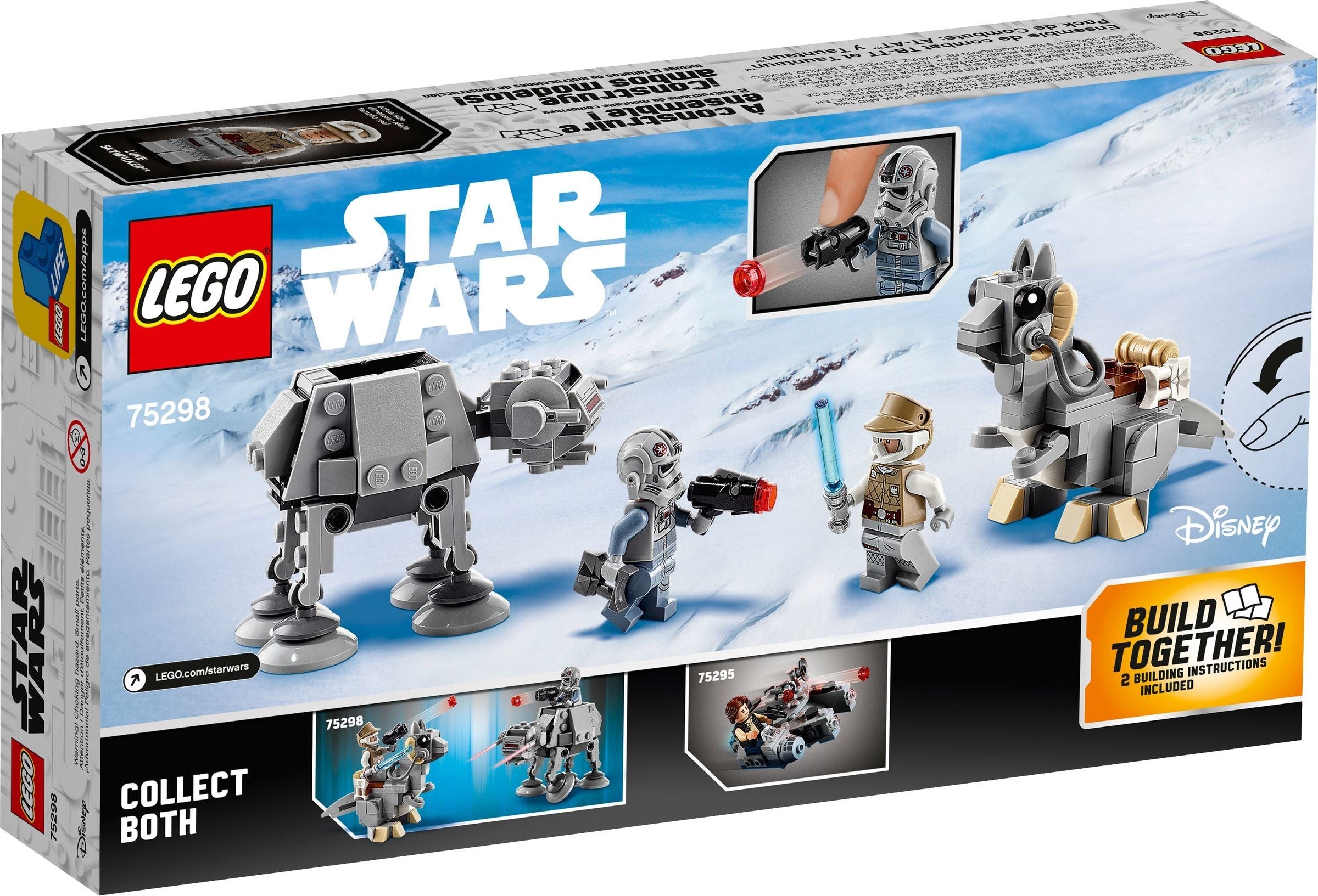 AT-AT Vs Tauntaun-Microfighters 75298 | Star Wars | LEGO