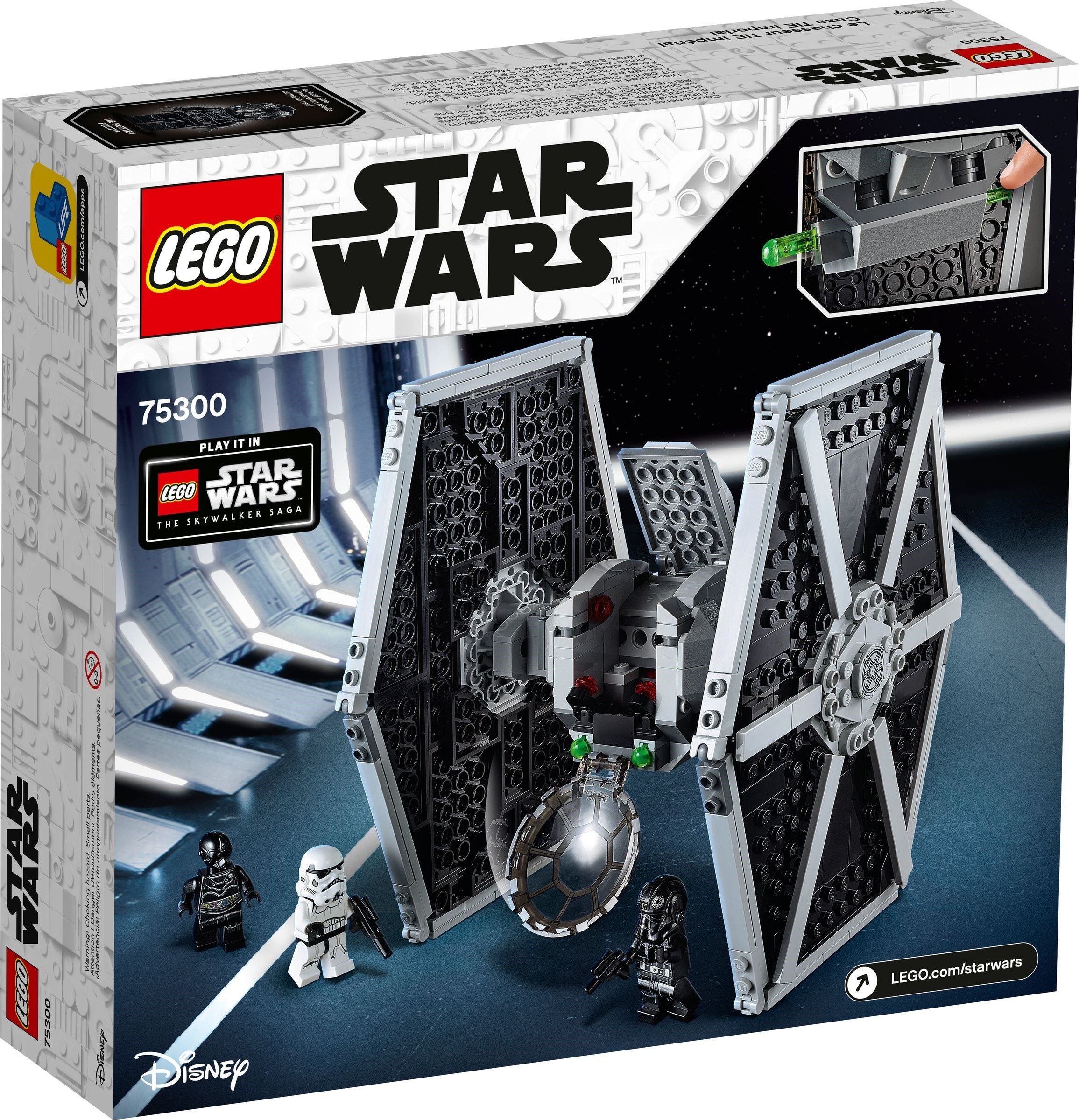 Imperial TIE Fighter 75300 | Star Wars | LEGO