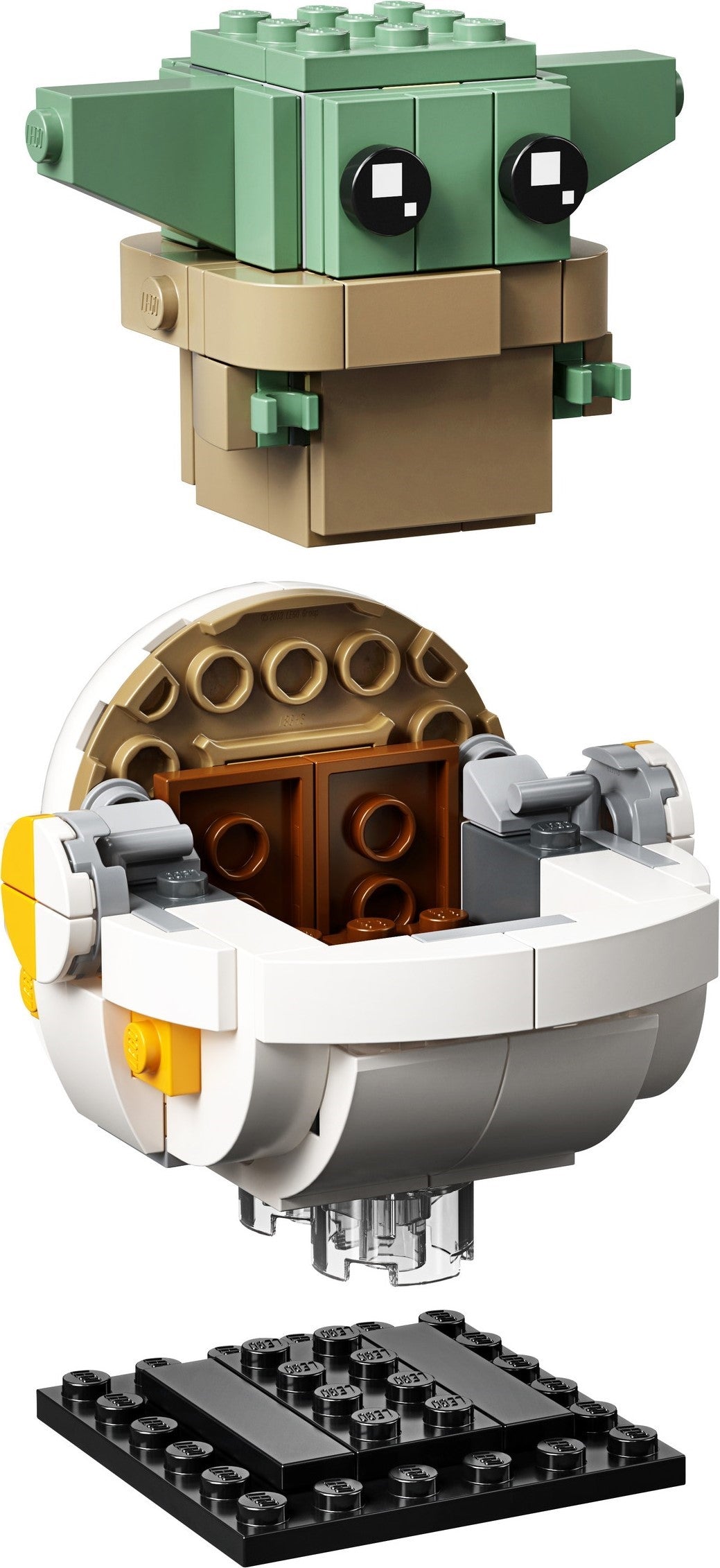 The Mandalorian & The Child 75317 | Brickheadz Star Wars | LEGO