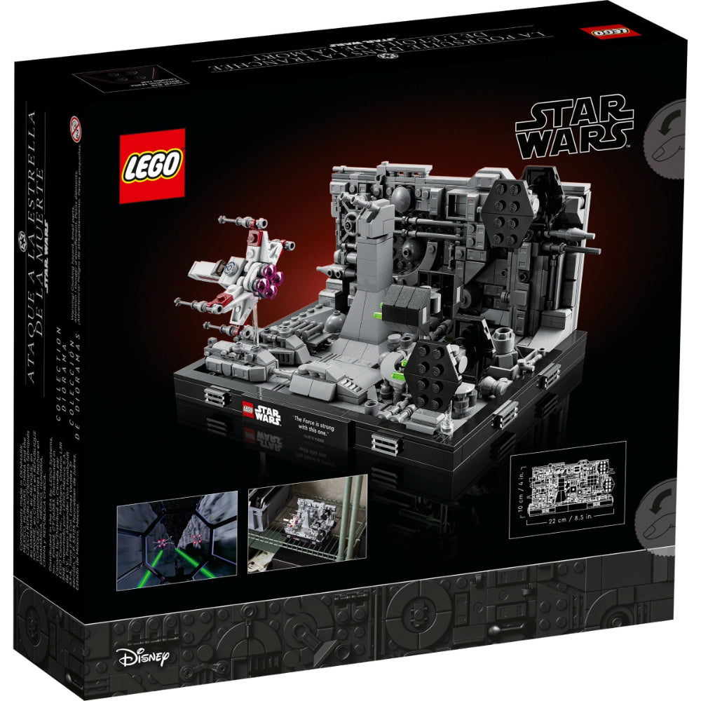 Death Star Trench Run Diorama 75329 | Star Wars | LEGO