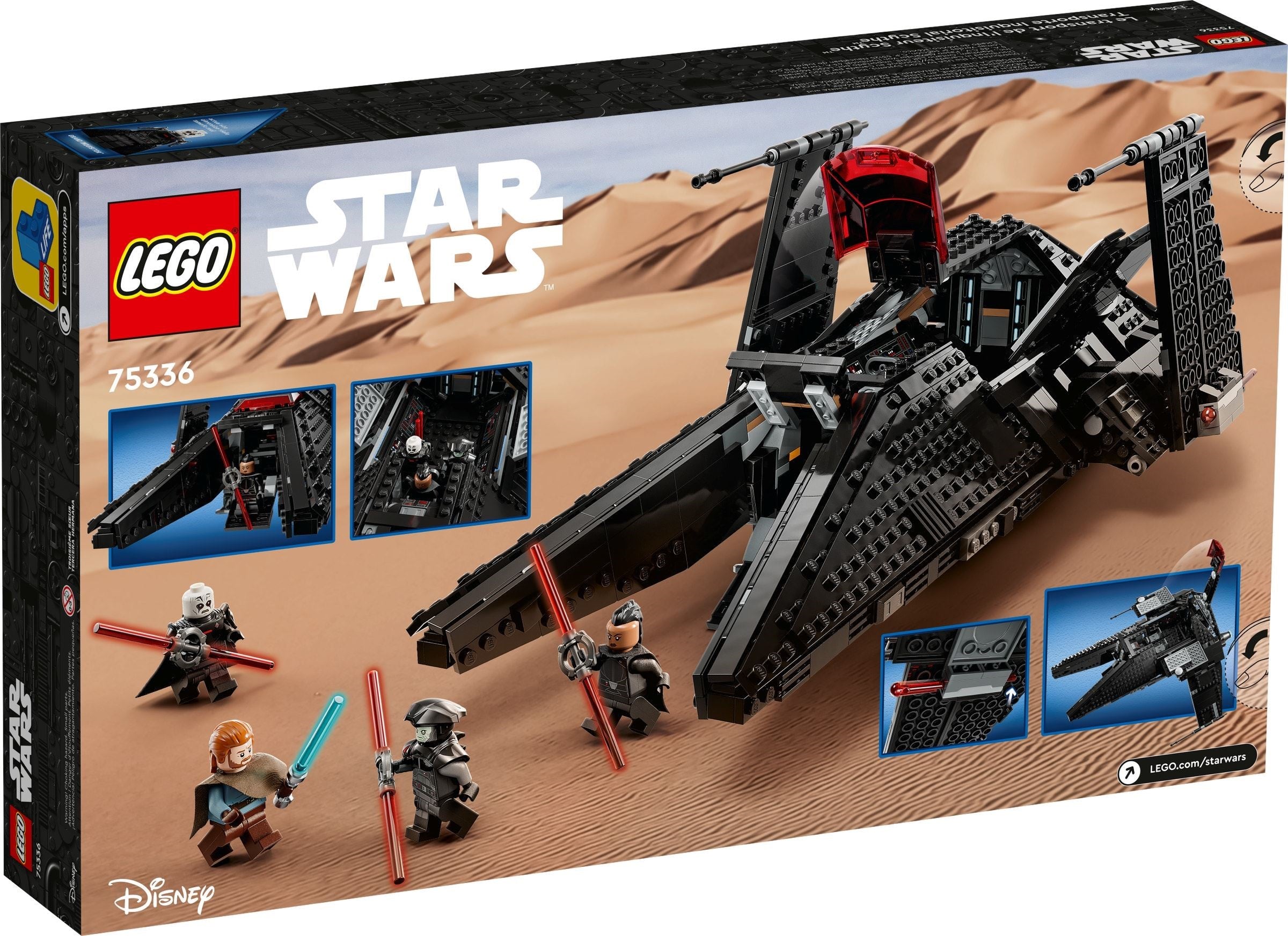 Inquisitor Transport Scythe 75336 | Star Wars | LEGO