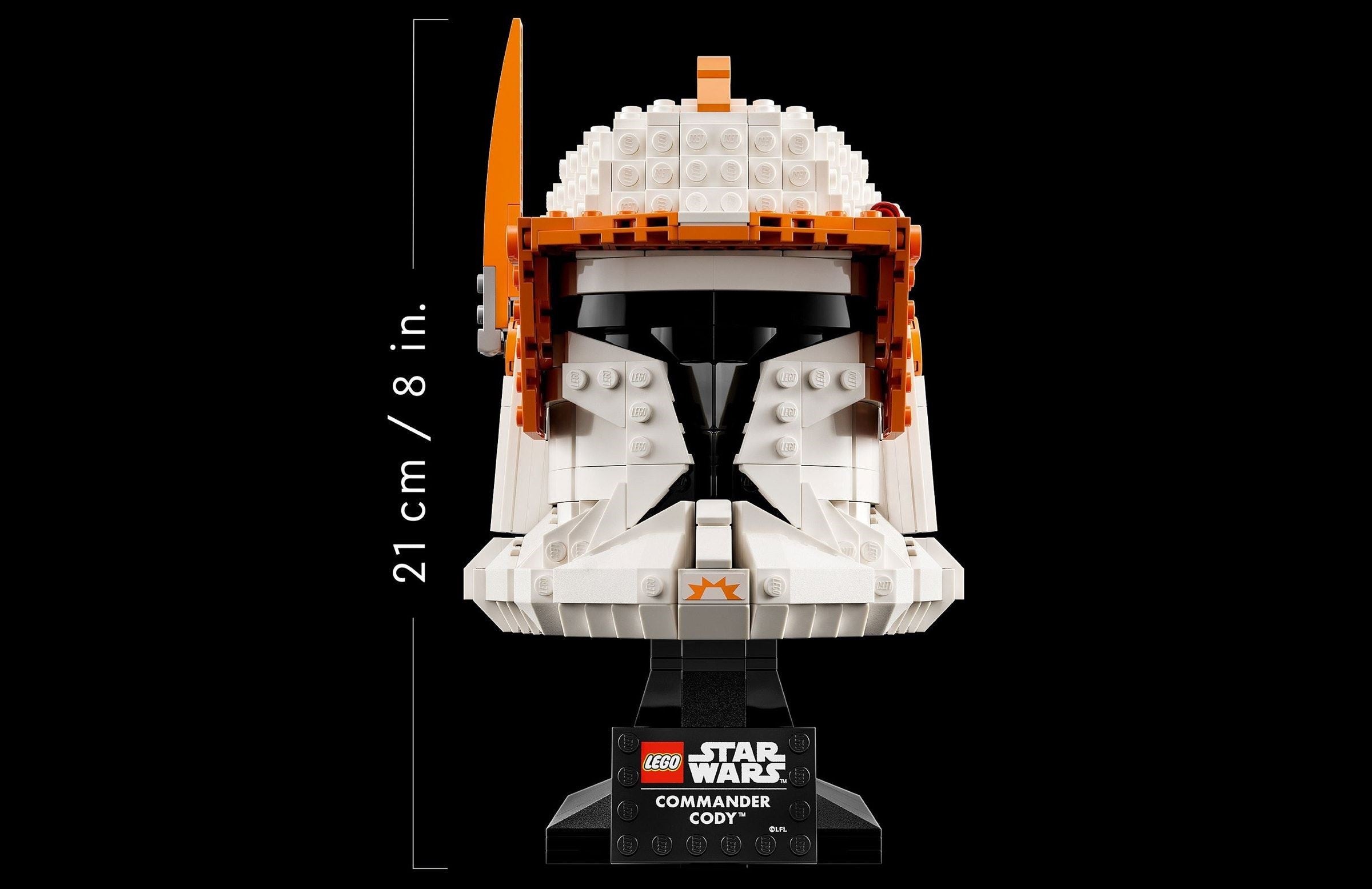 Clone Commander Cody Helmet 75350 | Star Wars | LEGO