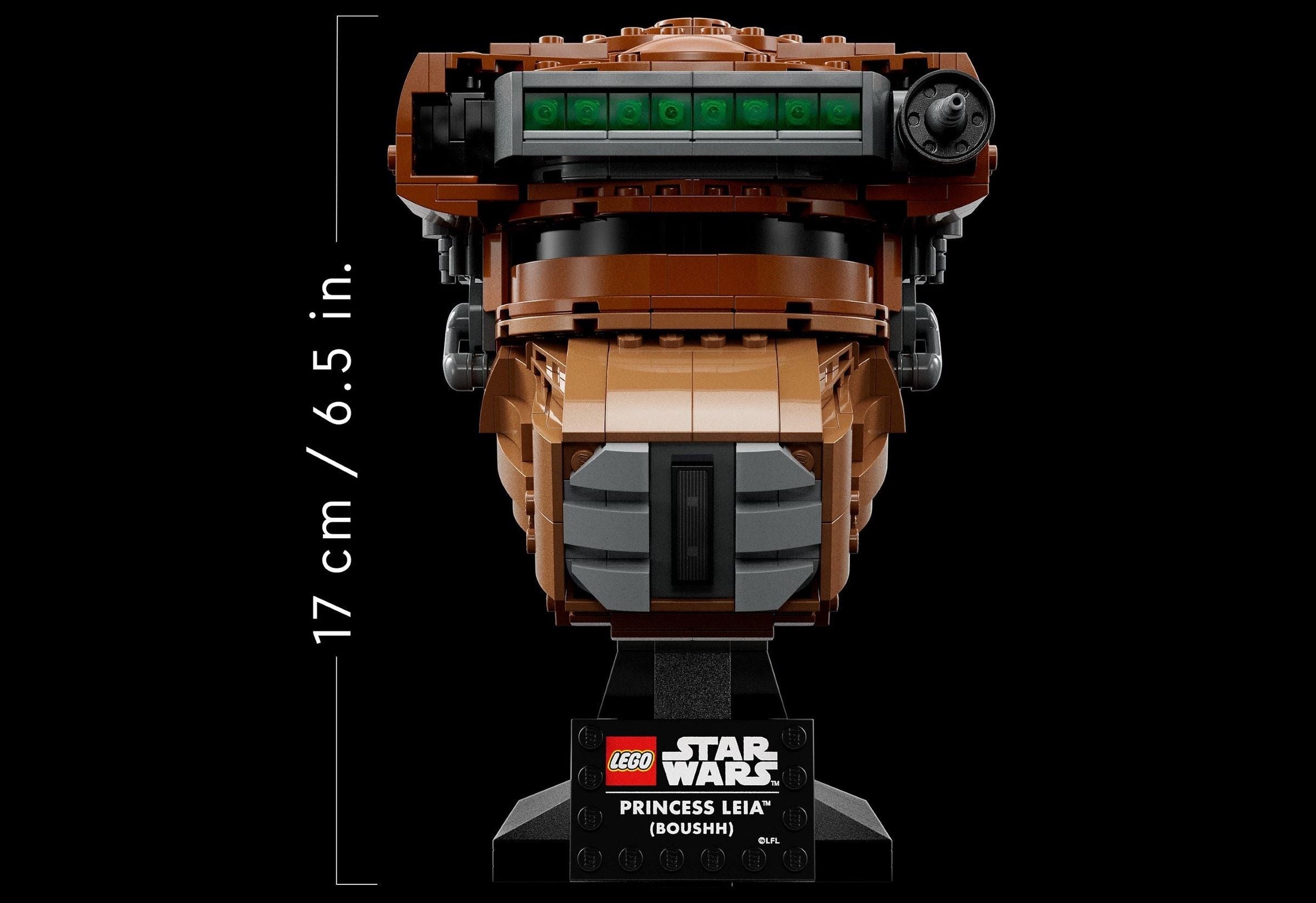 Princess Leia (Boushh) Helmet 75351 | Star Wars | LEGO (image 4)