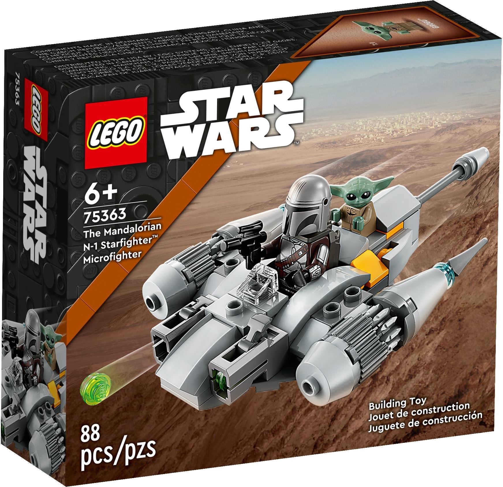 The Mandalorian N-1 Starfighter Microfighter 75363 | Star Wars | LEGO – image 7