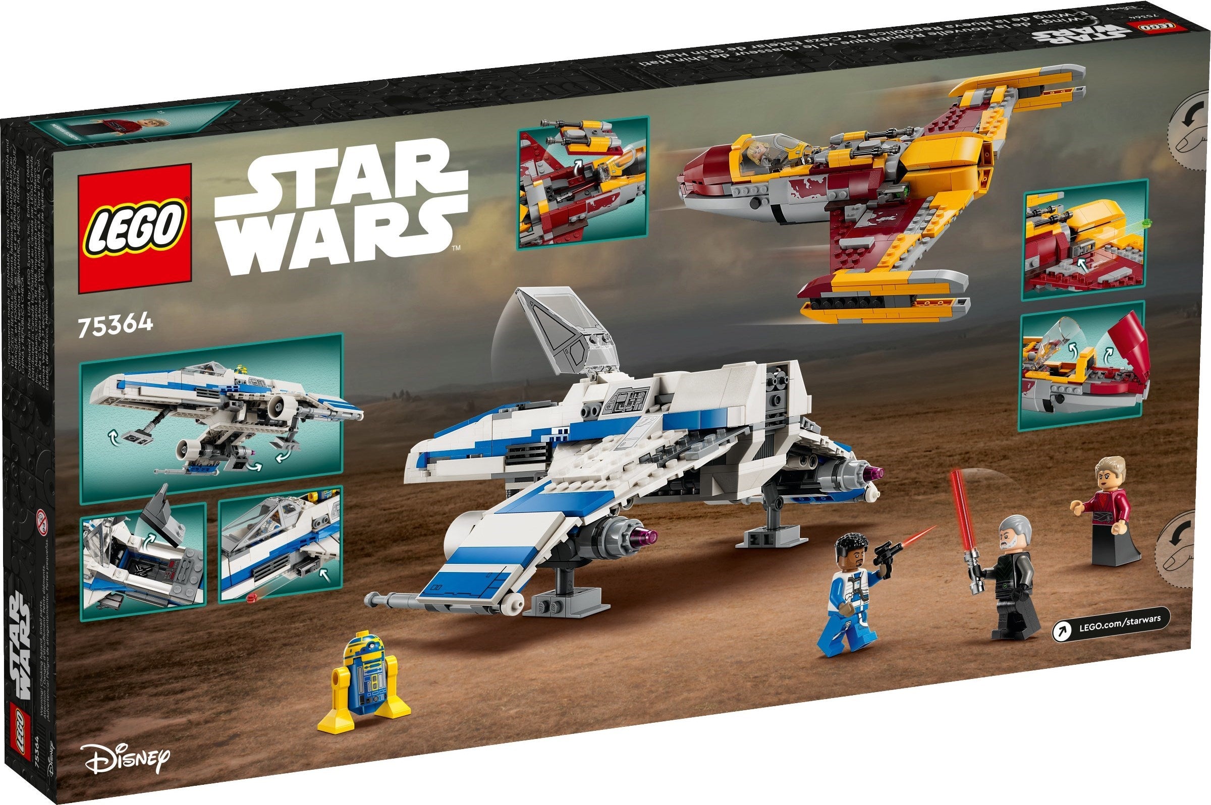 New Republic E-Wing 75364 | Star Wars | LEGO
