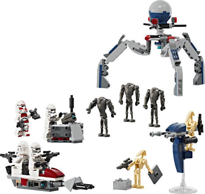 Clone Trooper & Battle Droid Battle Pack 75372 | Star Wars | LEGO