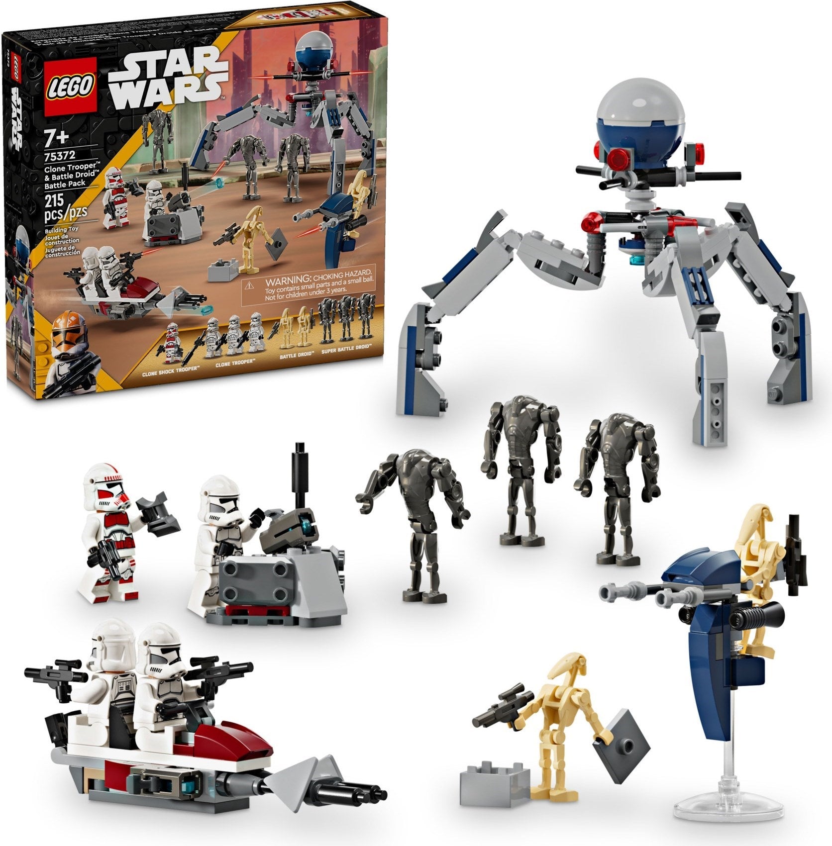 Clone Trooper & Battle Droid Battle Pack 75372 | Star Wars | LEGO – image 2