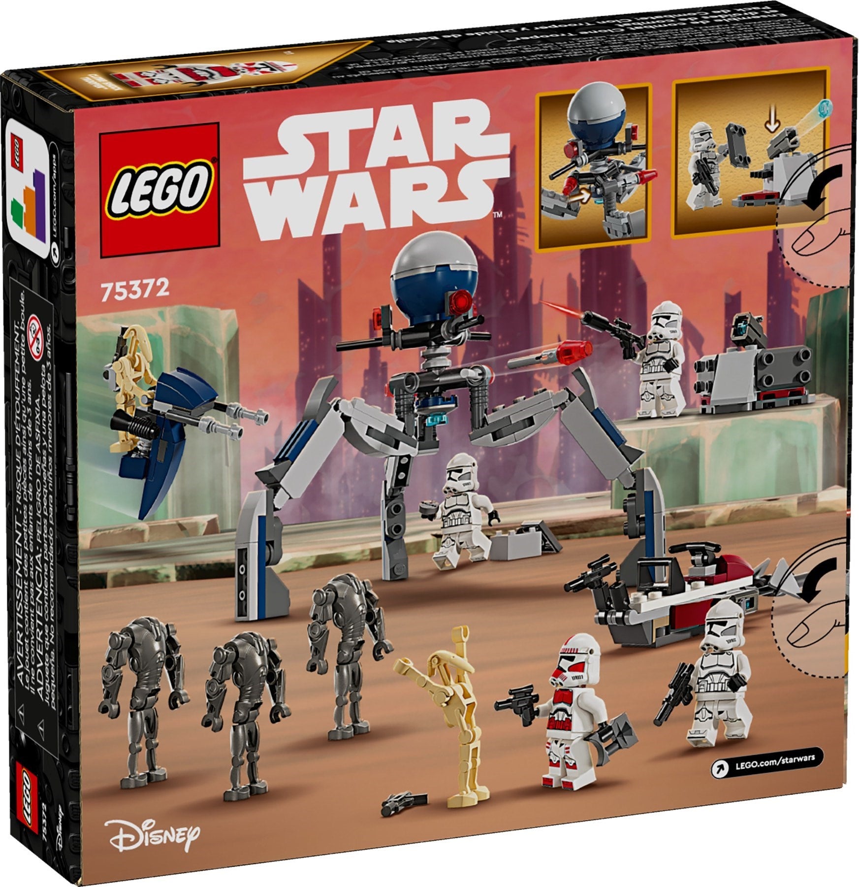 Clone Trooper & Battle Droid Battle Pack 75372 | Star Wars | LEGO – image 6