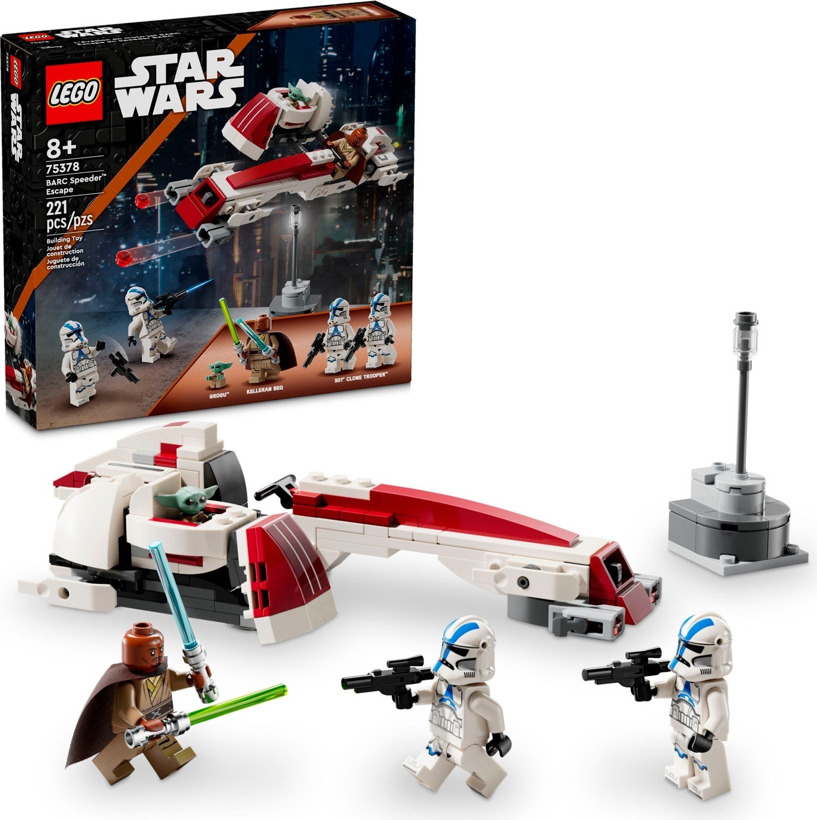 BARC Speeder Escape 75378 | Star Wars | LEGO