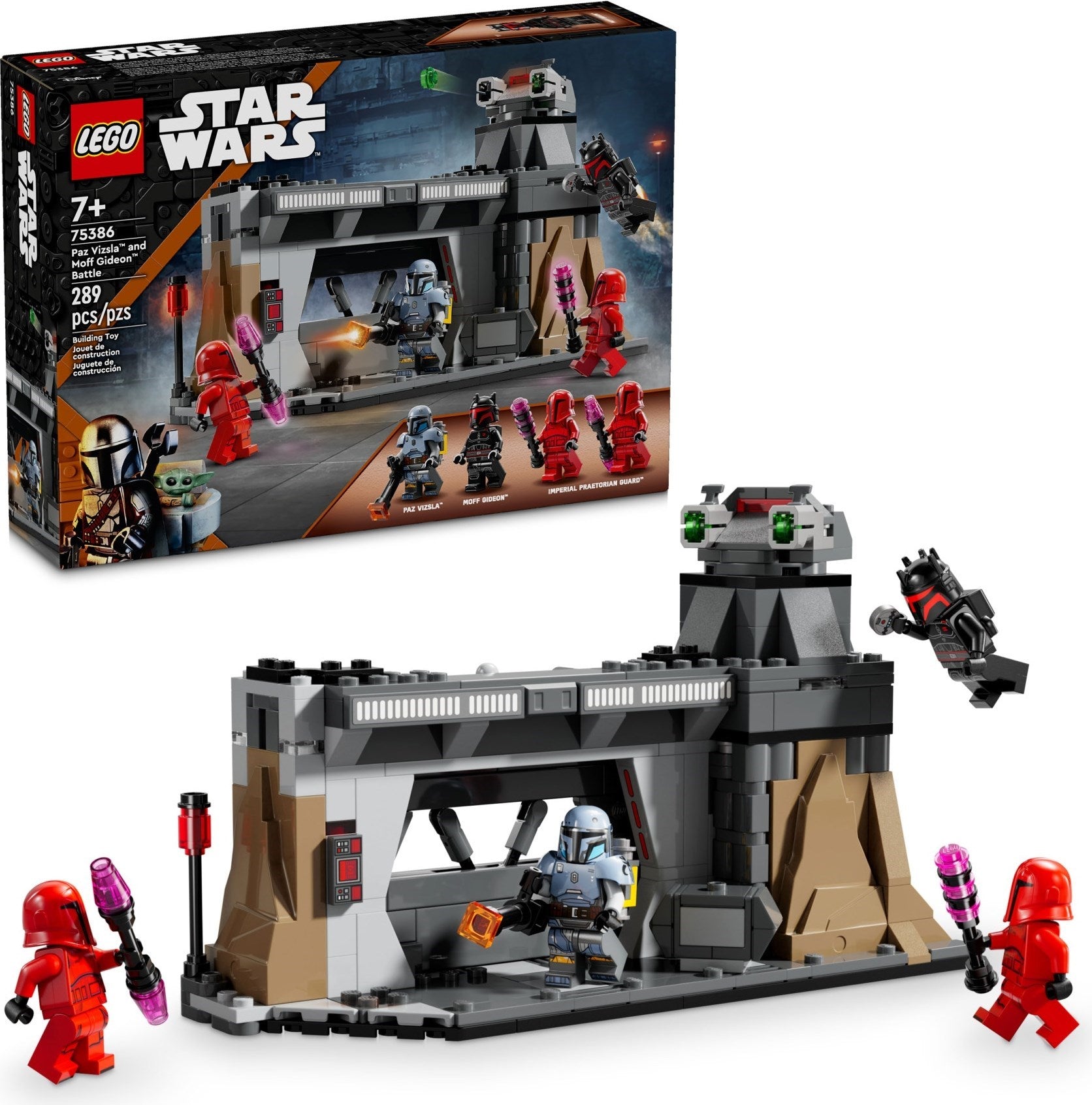 Paz Vizsla and Moff Gideon Battle 75386 | Star Wars | LEGO – image 7